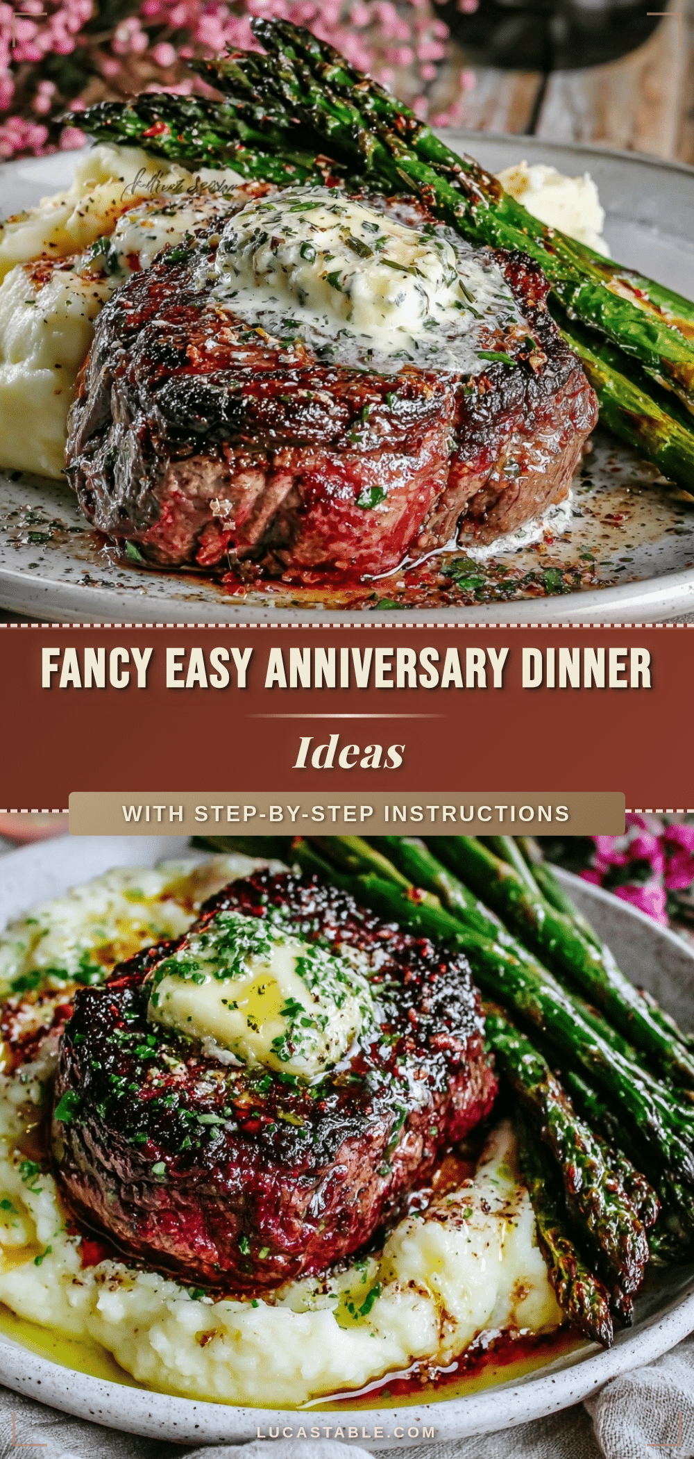 anniversary dinner at home easy fancy recipe for two recipe