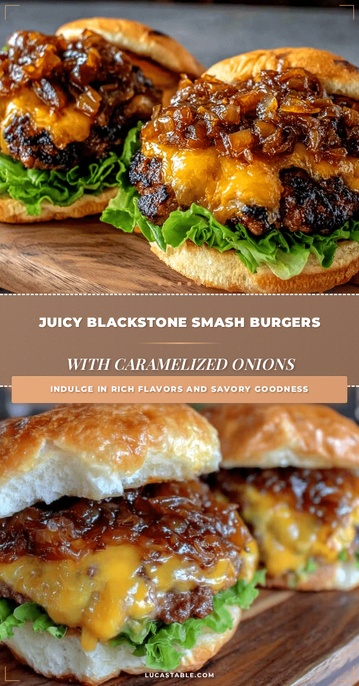 blackstone griddle smash burgers recipe