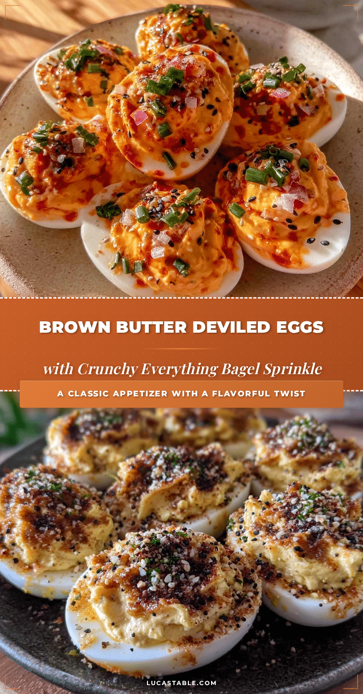brown butter deviled eggs recipe