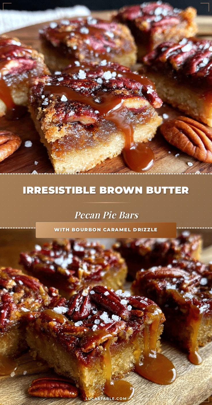 brown butter pecan pie bars recipe