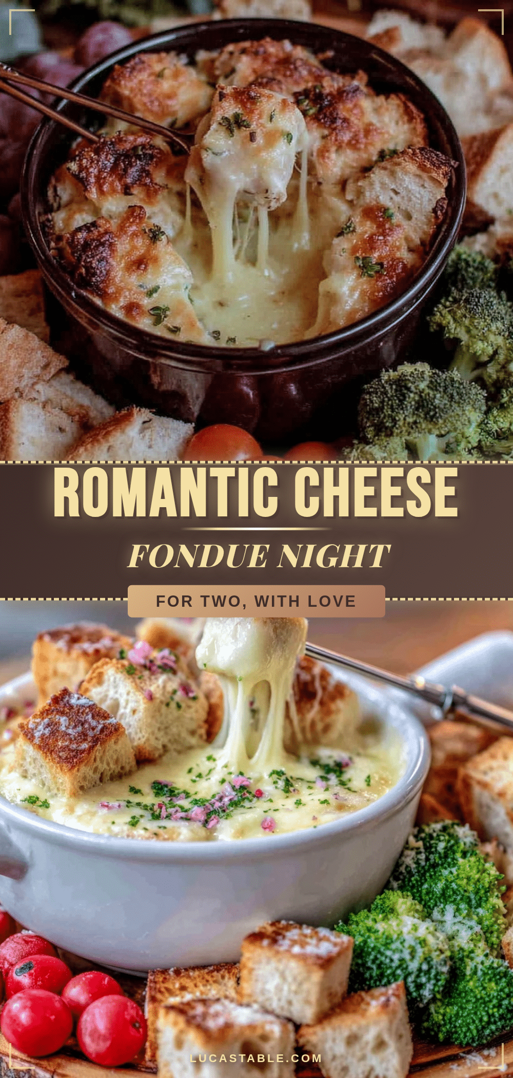 cheese fondue night for two recipe