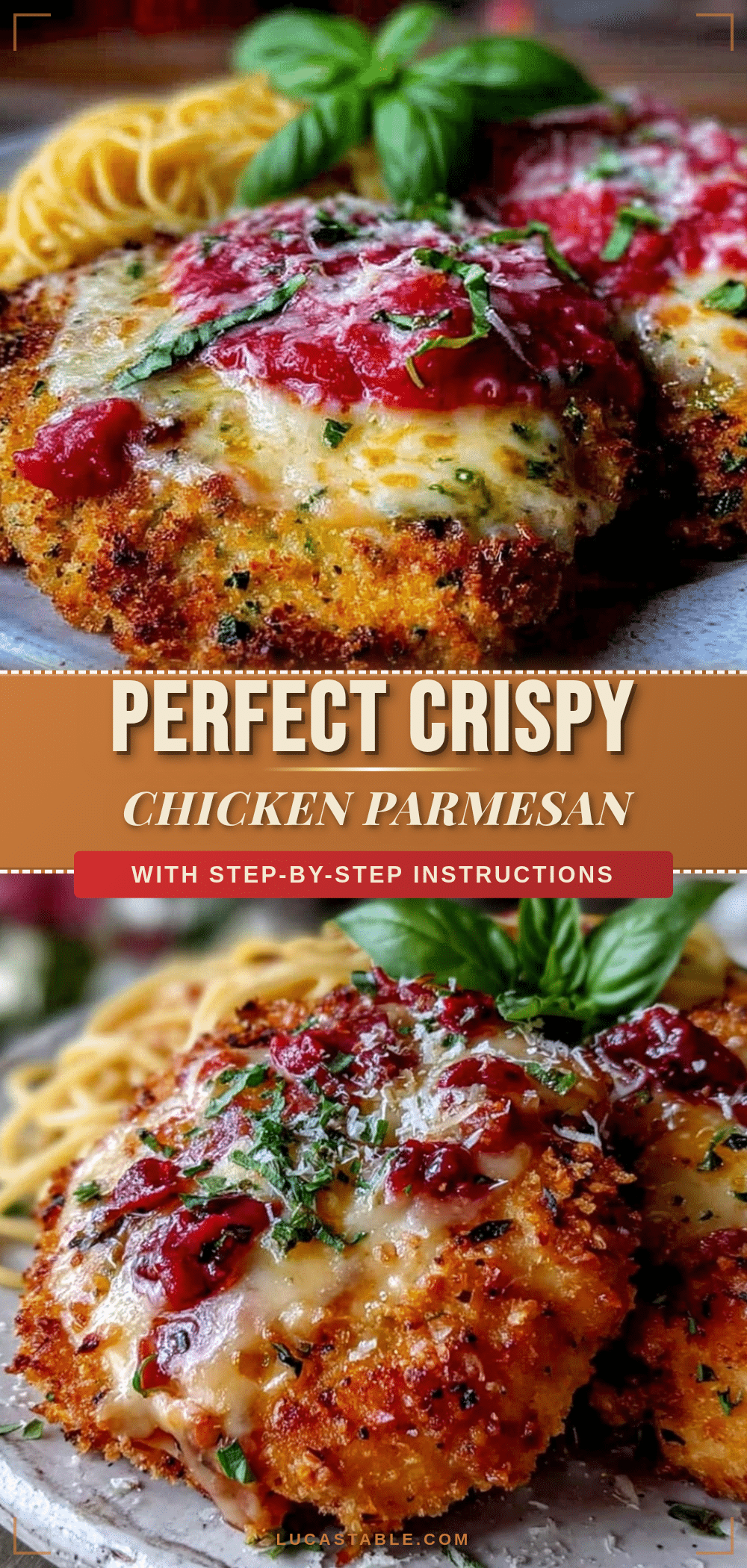 chicken Parmesan for two recipe
