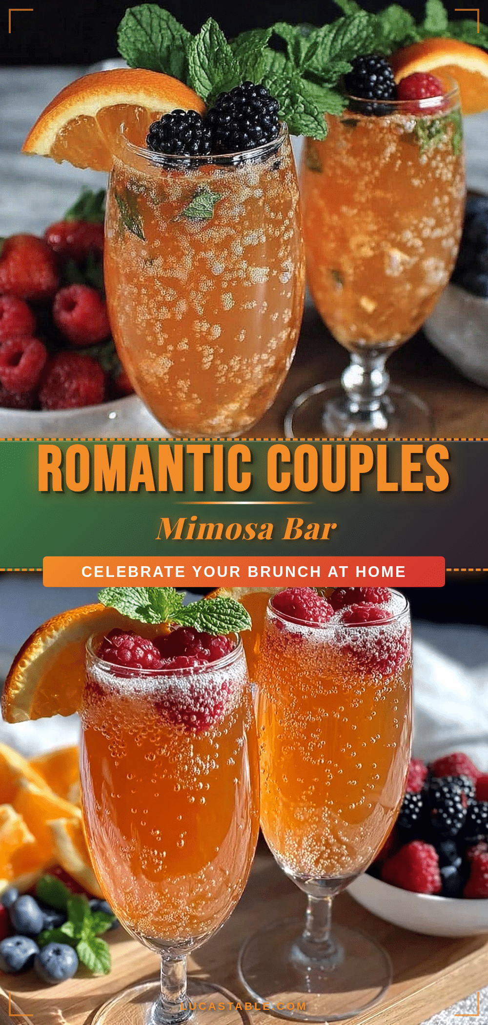couples brunch mimosa bar recipe