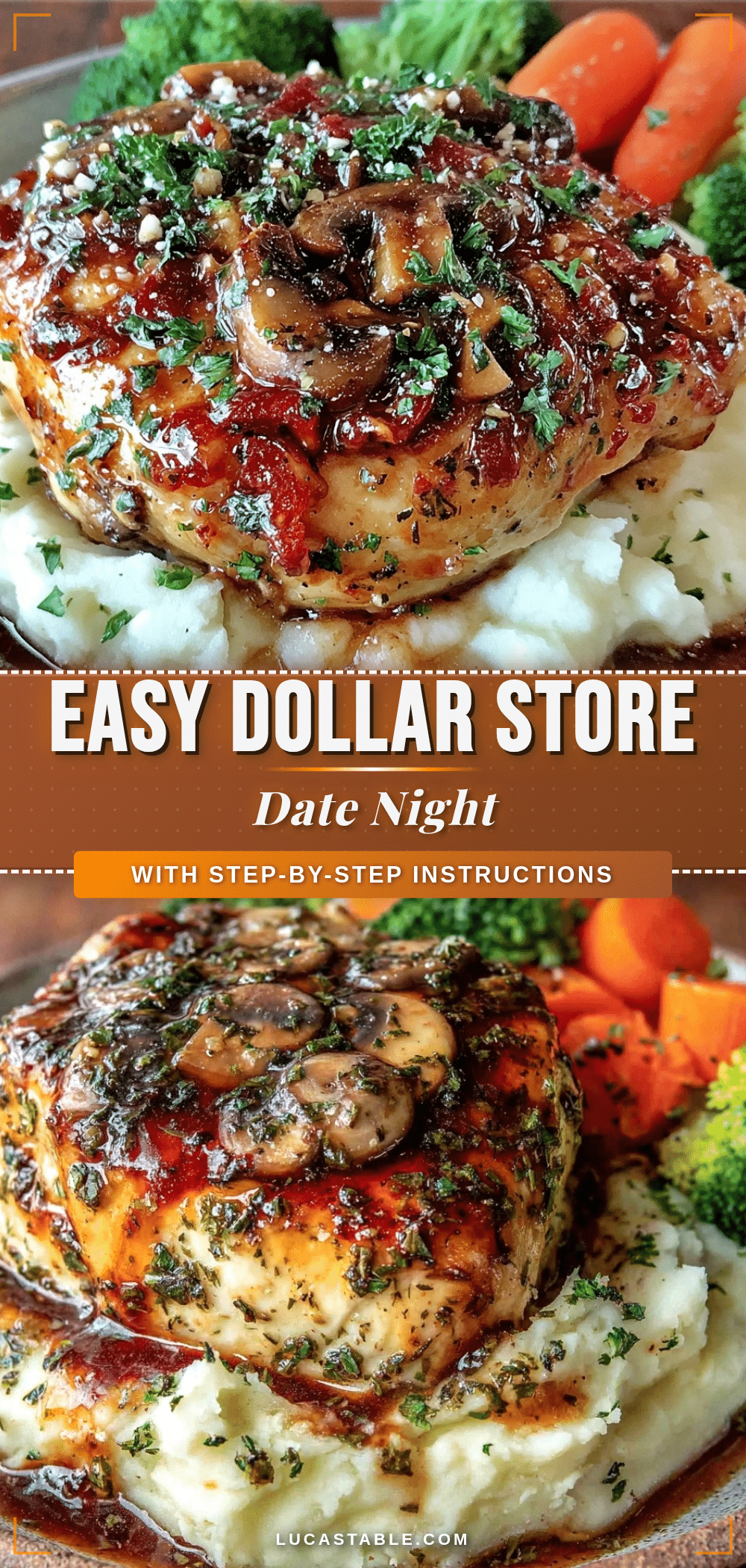 Dollar Store Date Night Dinner Hack recipe
