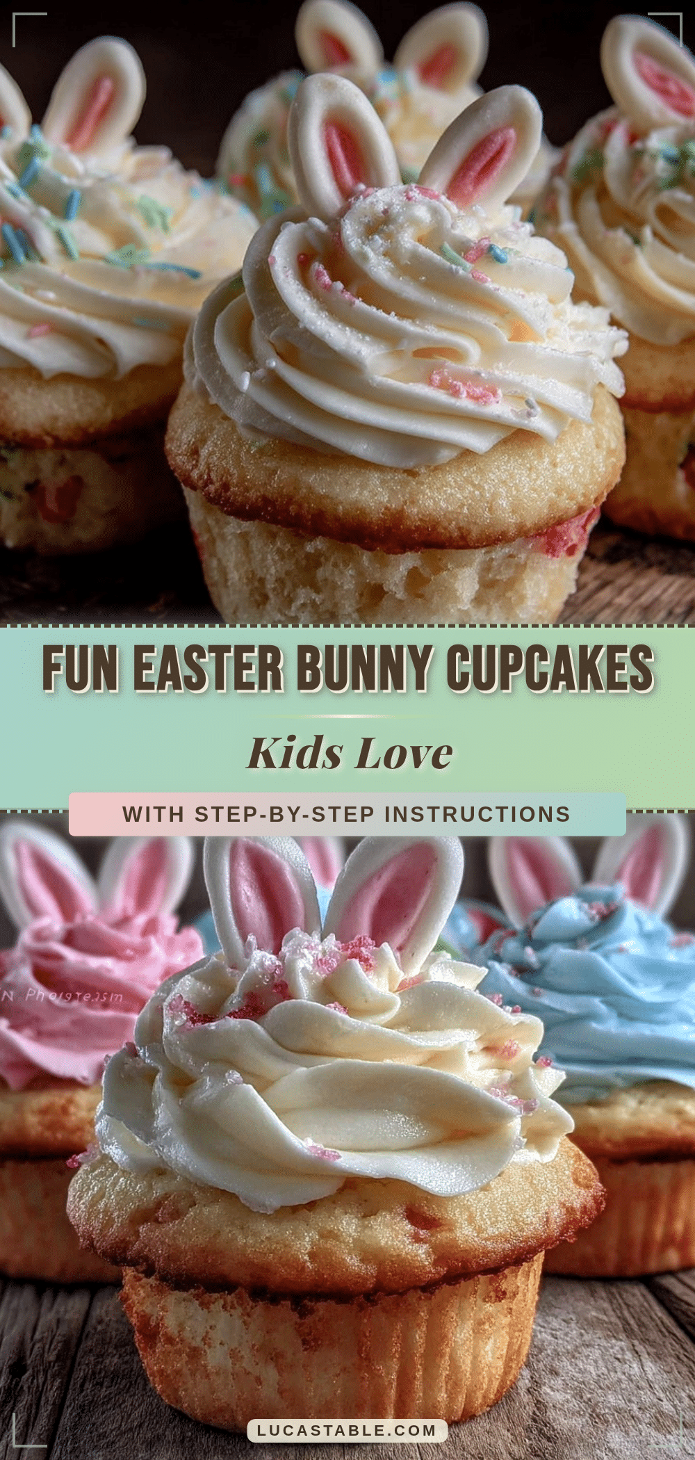 Easter Bunny Cupcakes recipe