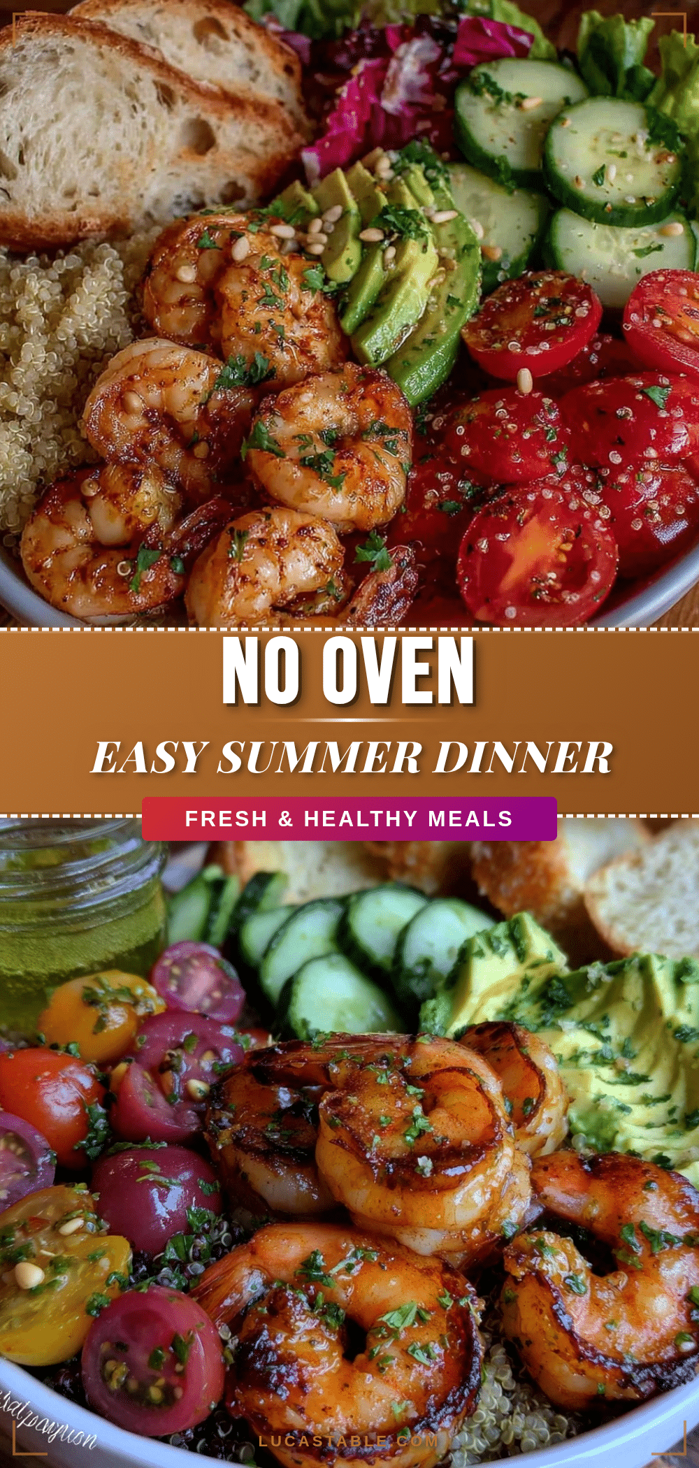 easy summer dinner no oven recipe
