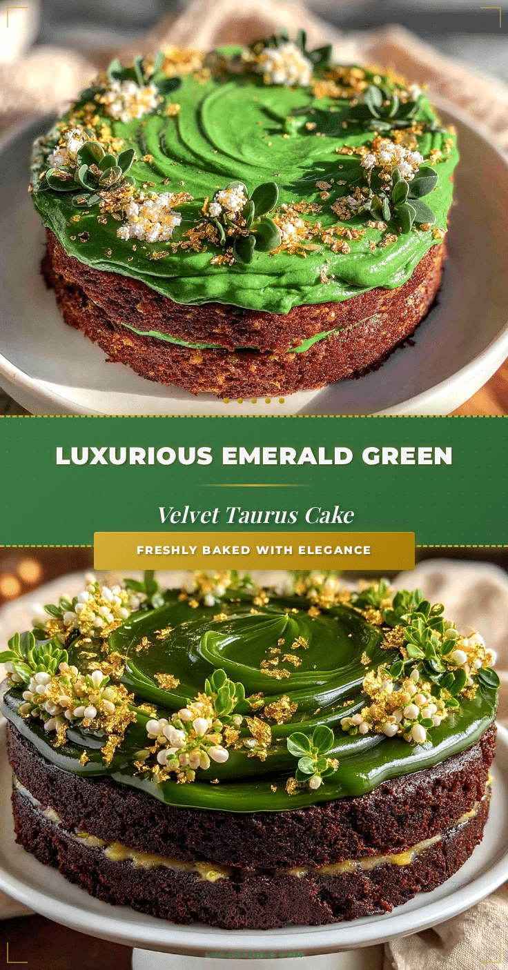 emerald green velvet cake recipe