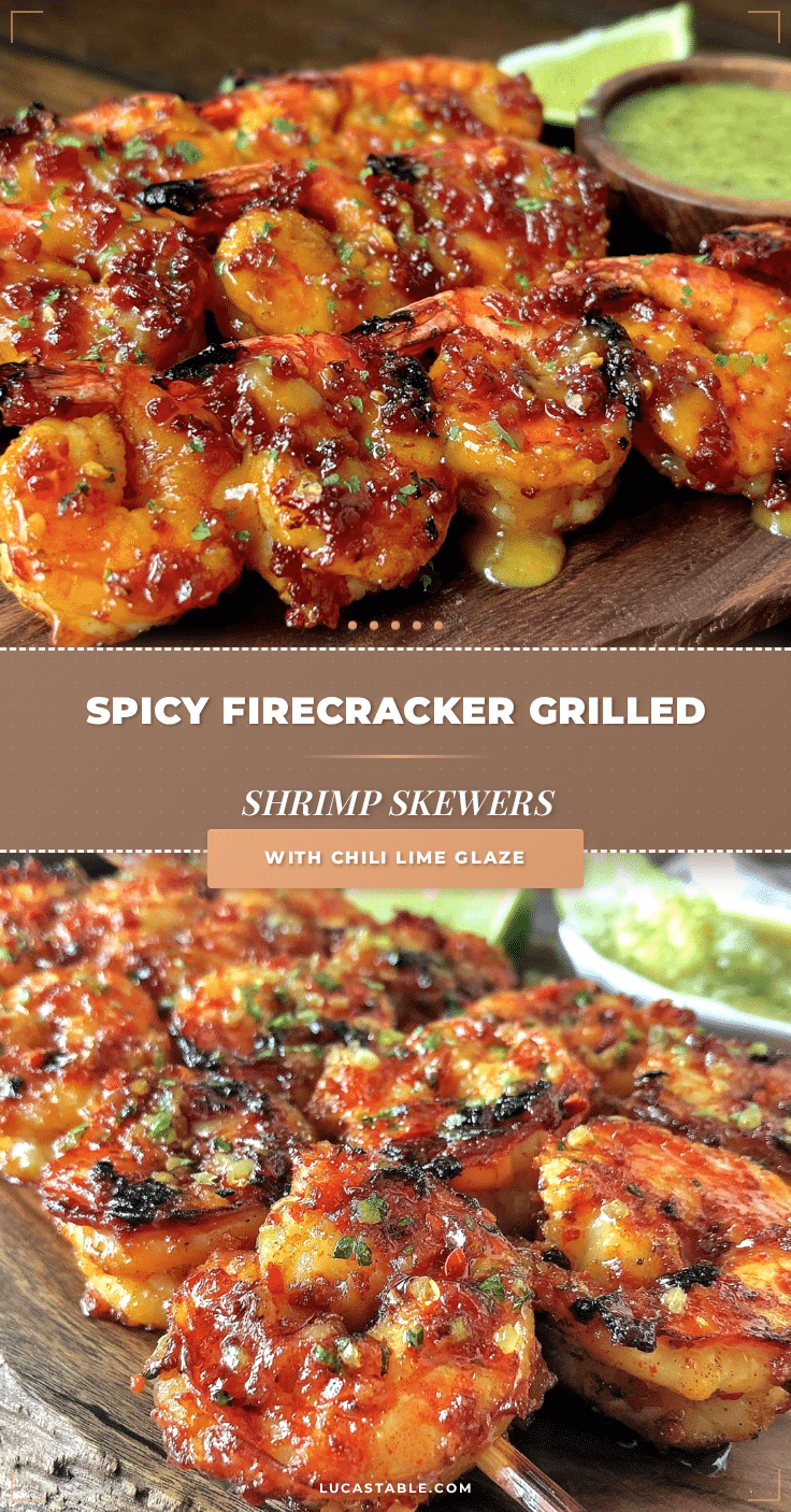 firecracker grilled shrimp skewers recipe