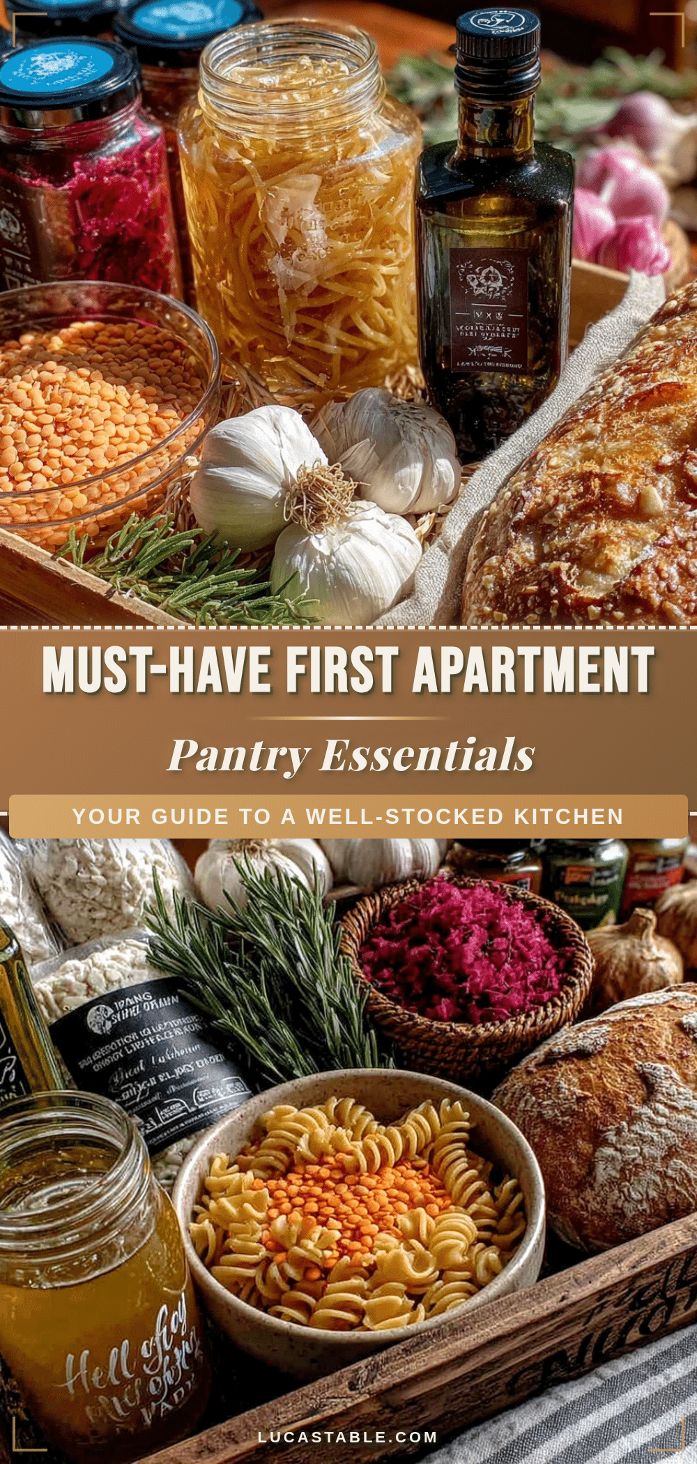 first apartment pantry essentials list recipe