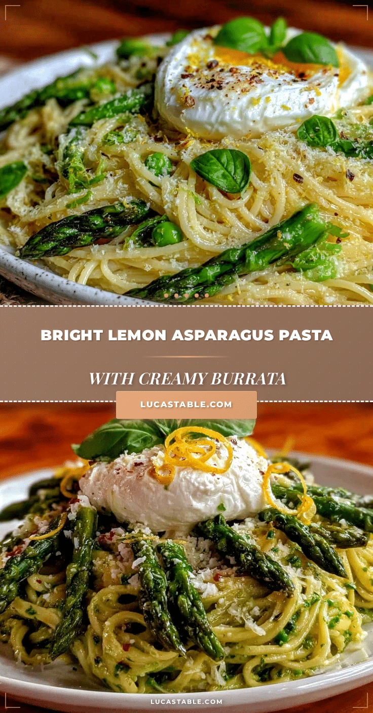 fresh lemon asparagus pasta recipe
