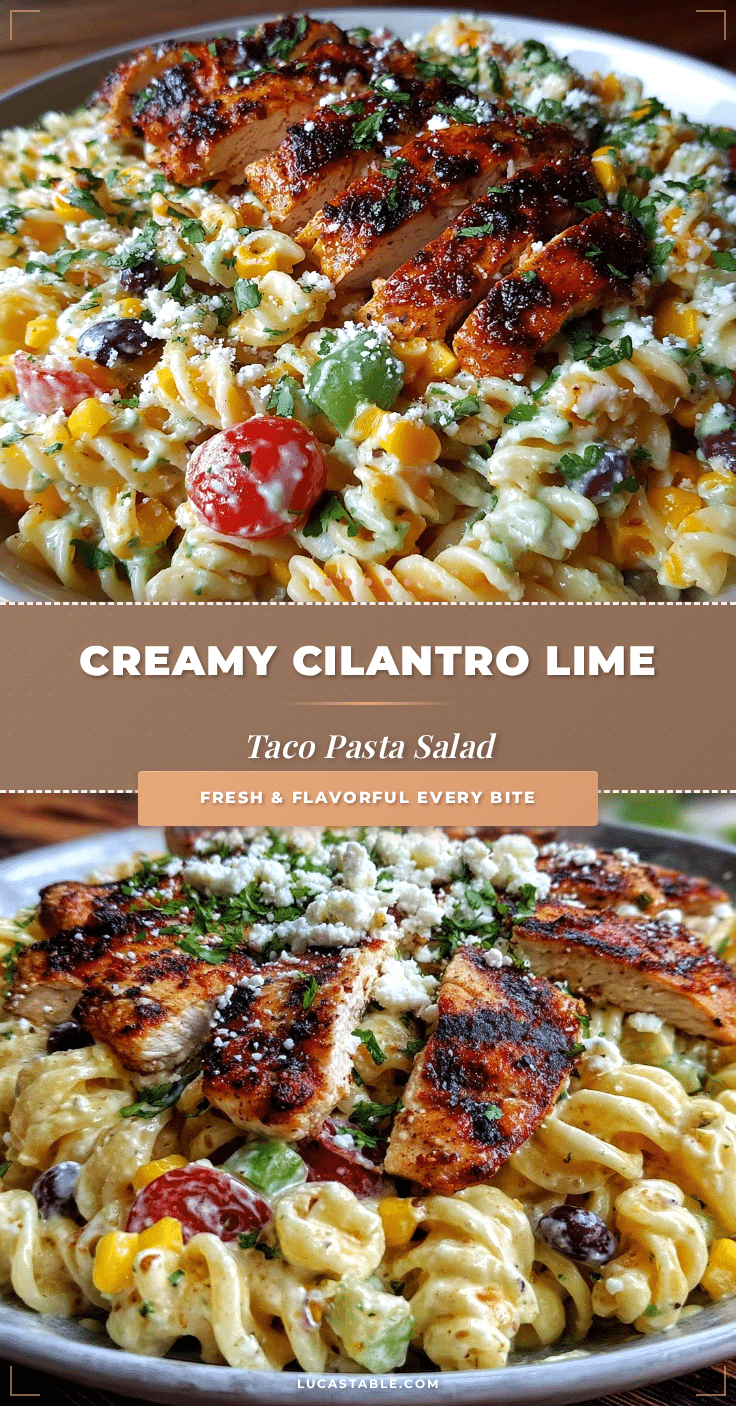 fresh taco pasta salad recipe