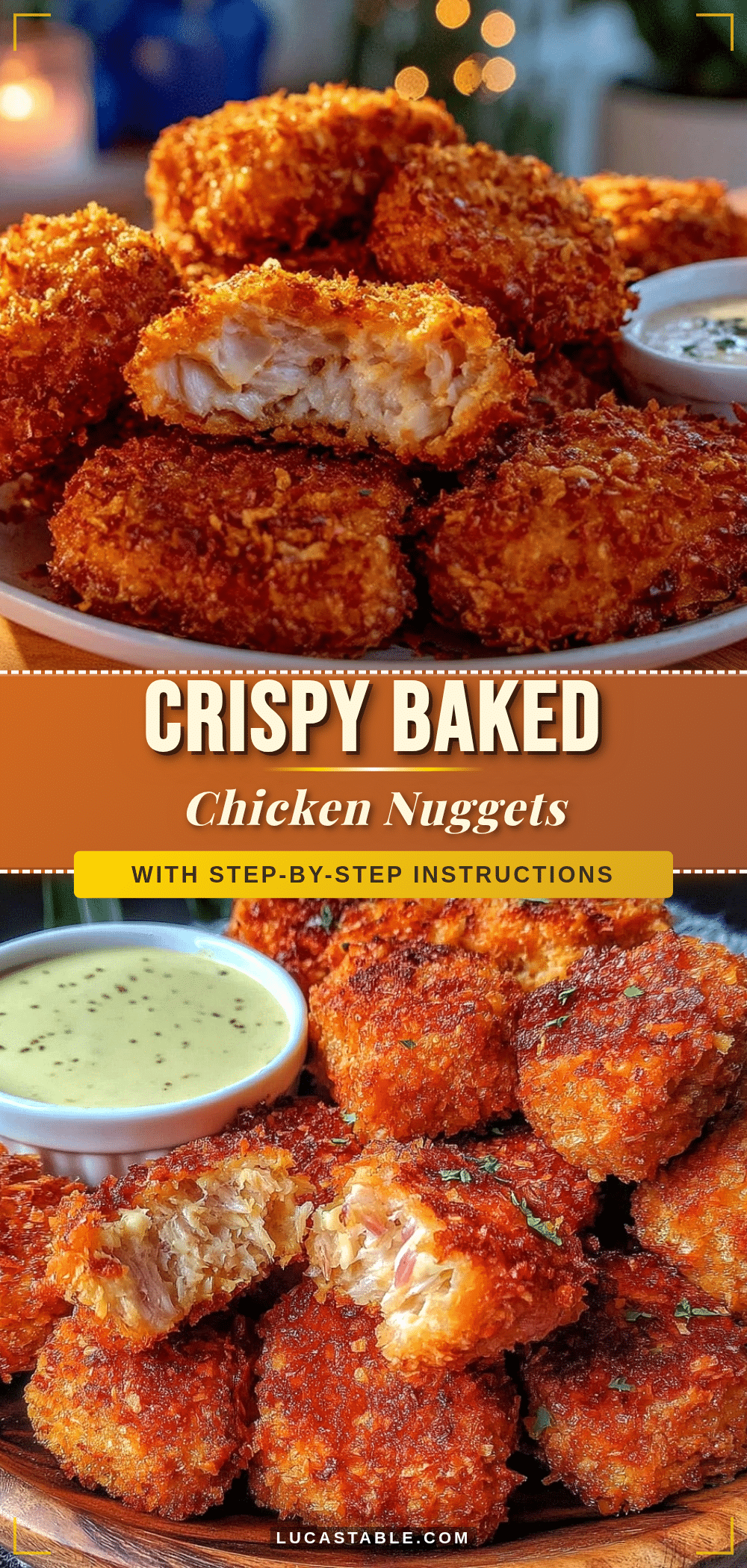 homemade chicken nuggets baked not fried recipe