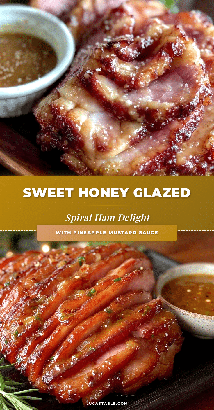 honey glazed spiral ham recipe