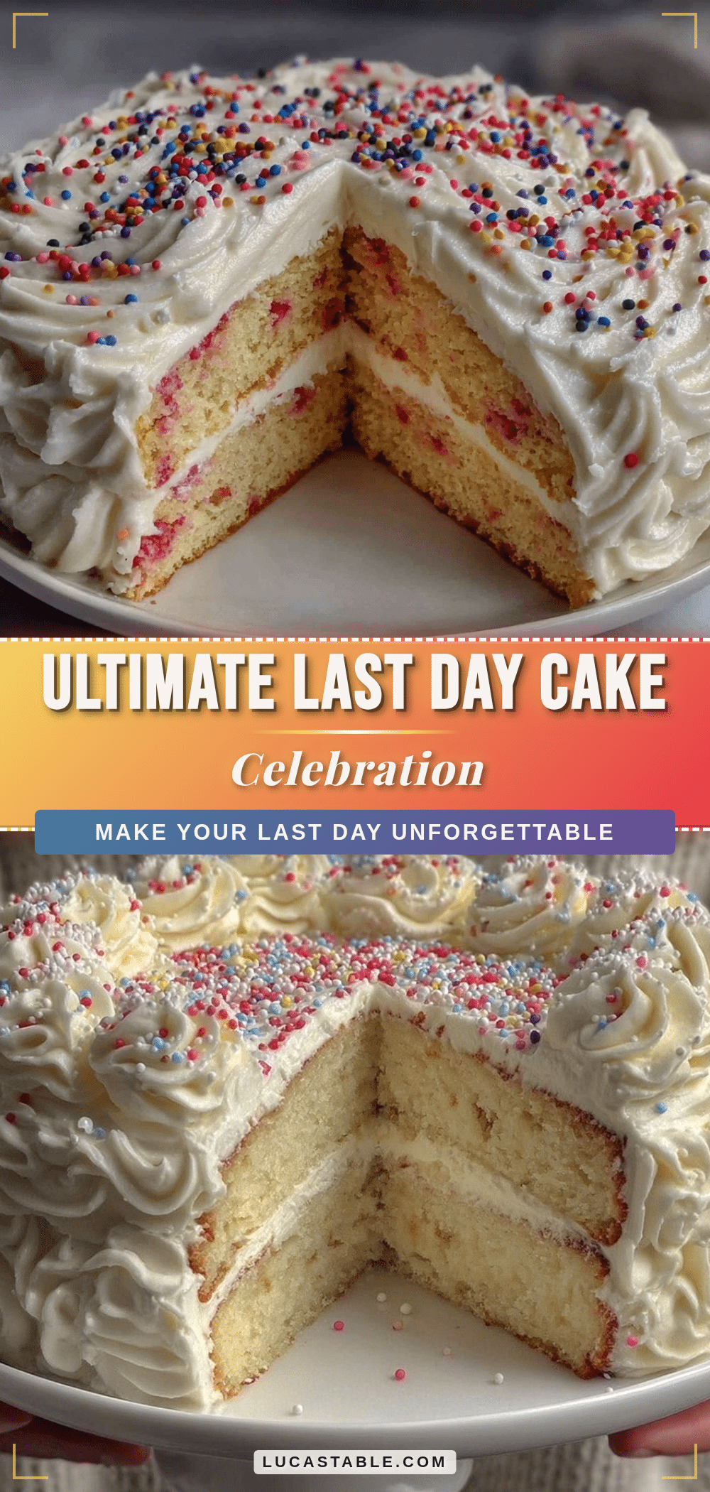 last day of school celebration cake recipe