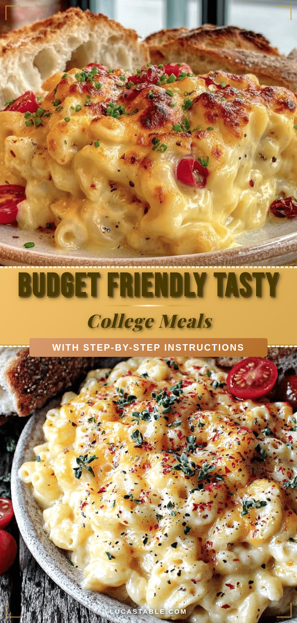 macaroni and cheese for broke college students recipe