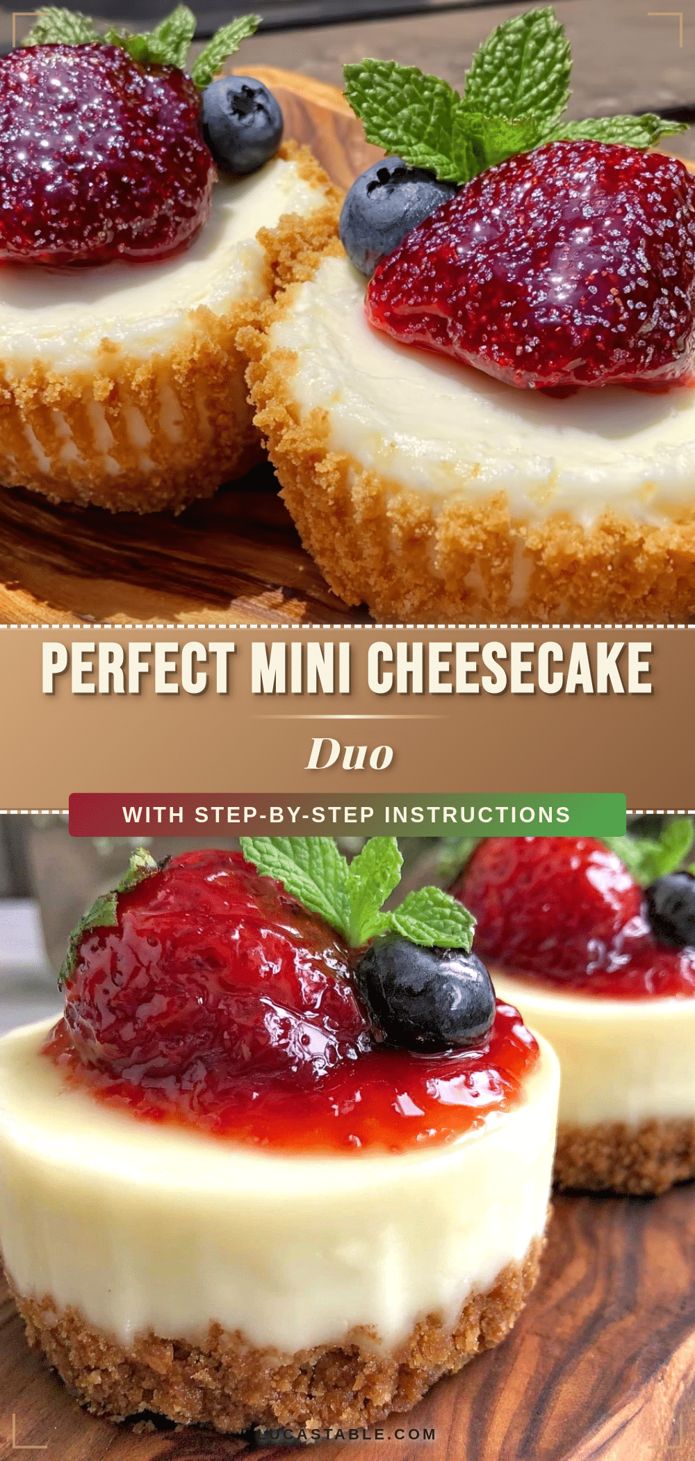 mini cheesecake for two recipe