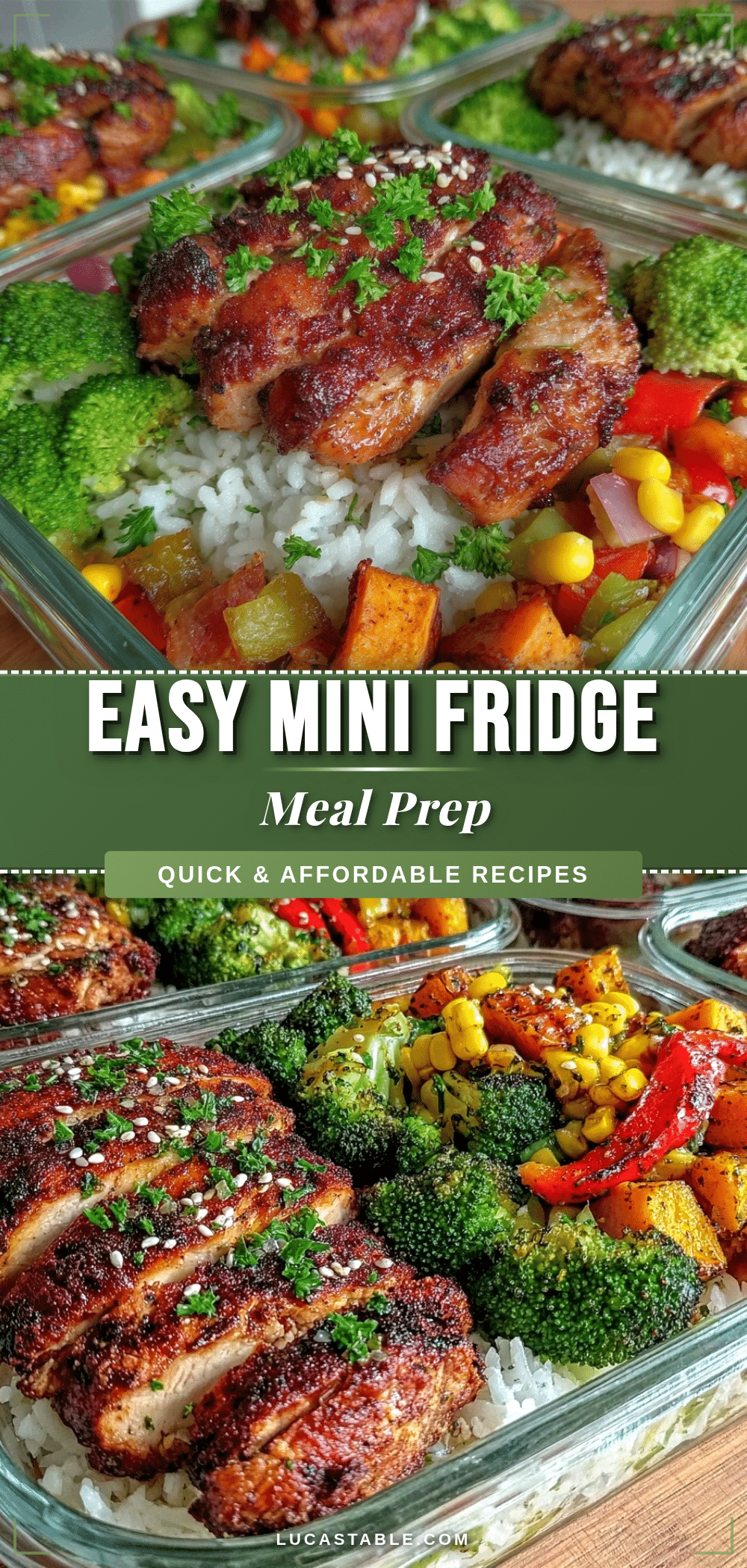 mini fridge meal prep for college budget recipe