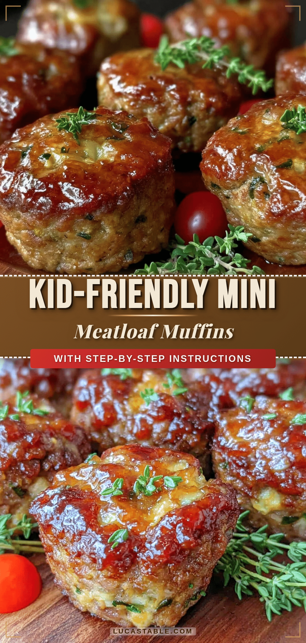 mini meatloaf muffins recipe