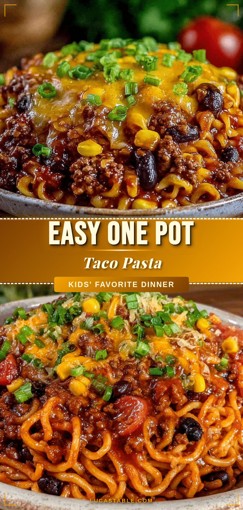 one pot taco pasta recipe recipe