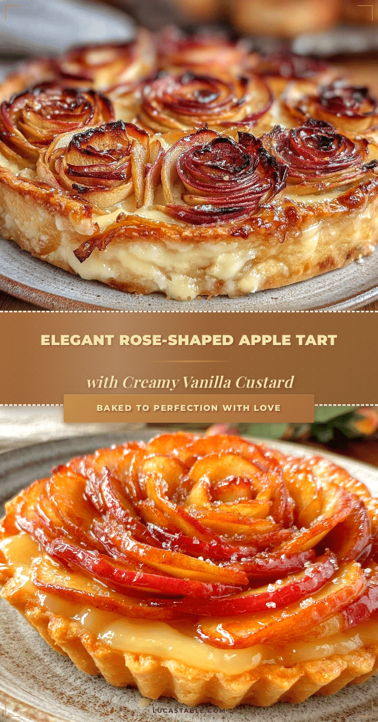 rose-shaped apple tart recipe