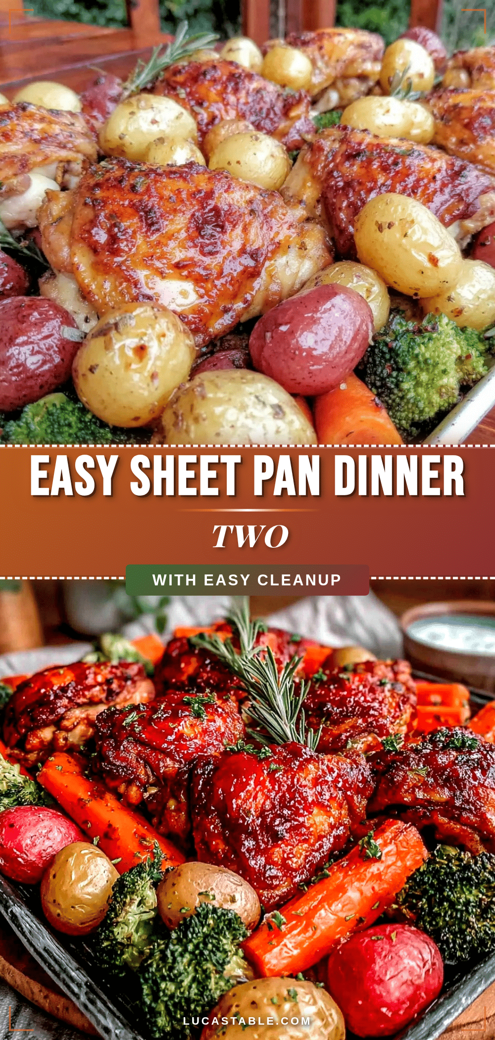 sheet pan dinner for two recipe