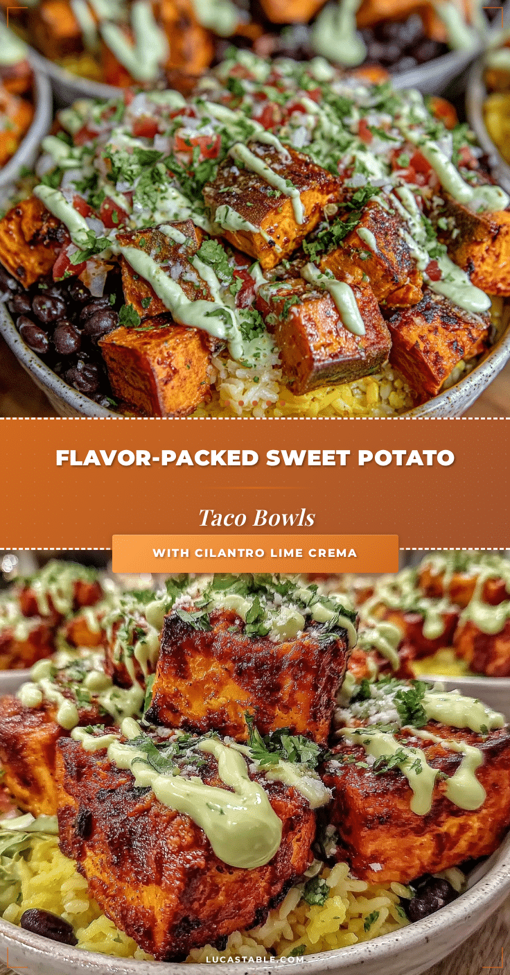 sweet potato taco bowls recipe