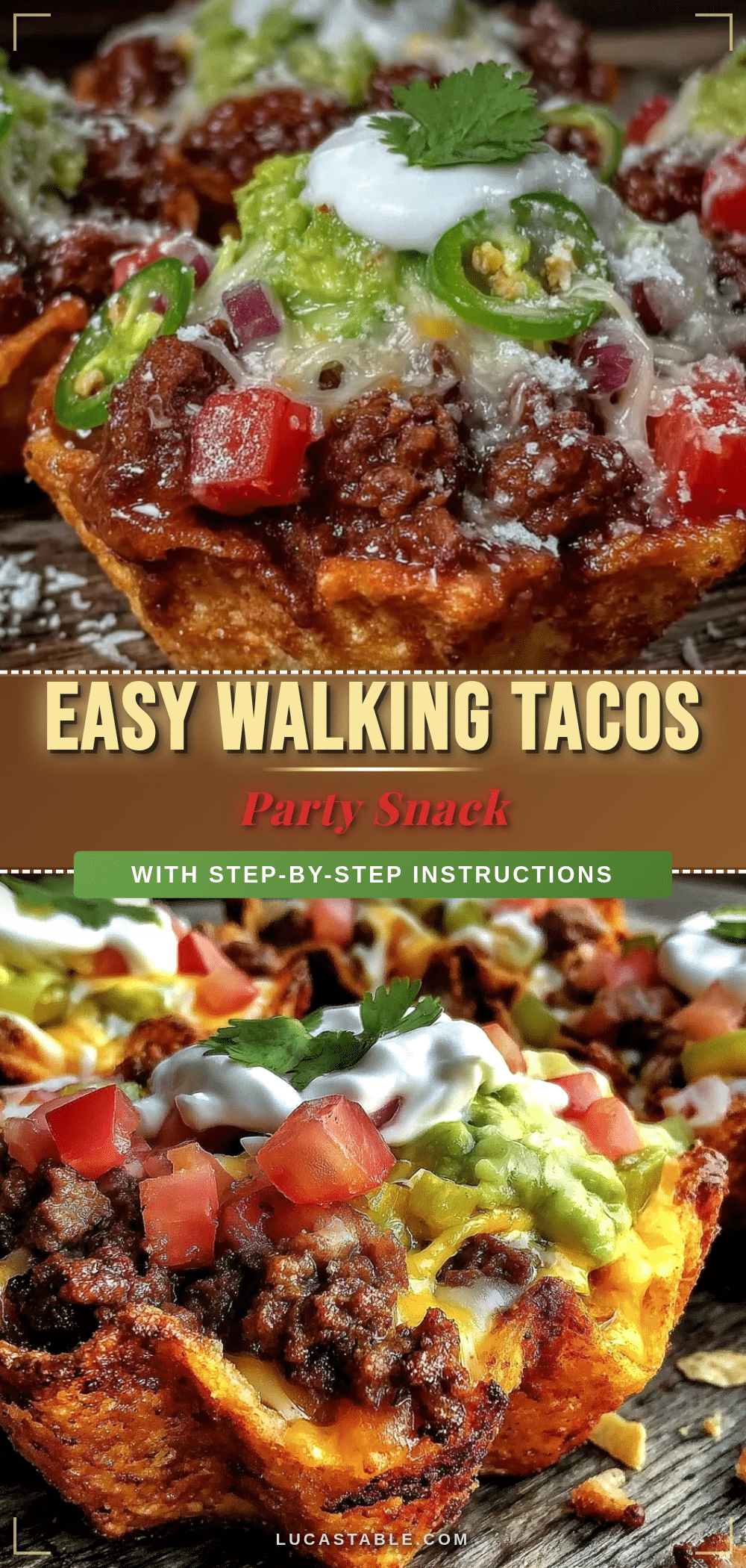 walking tacos frito pie recipe