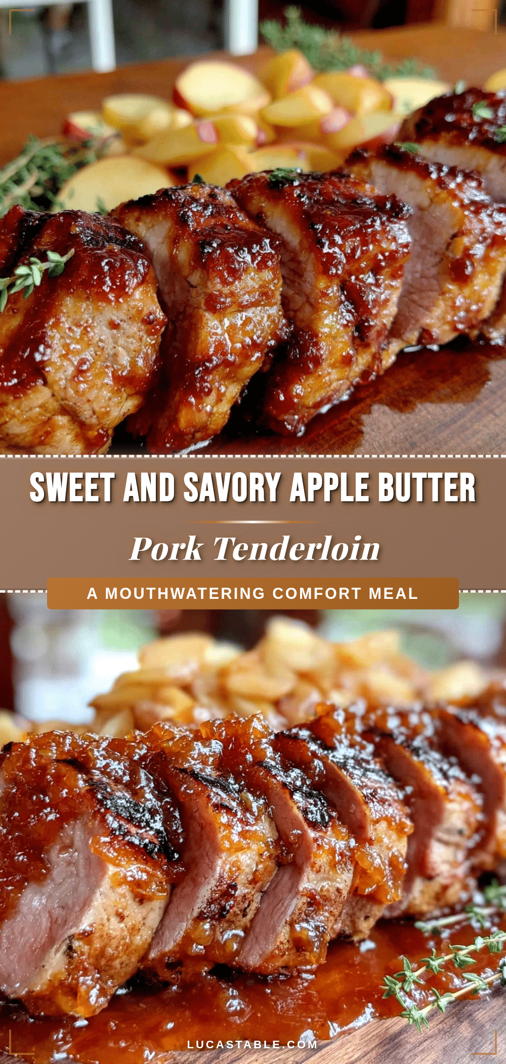 apple butter glazed pork tenderloin recipe