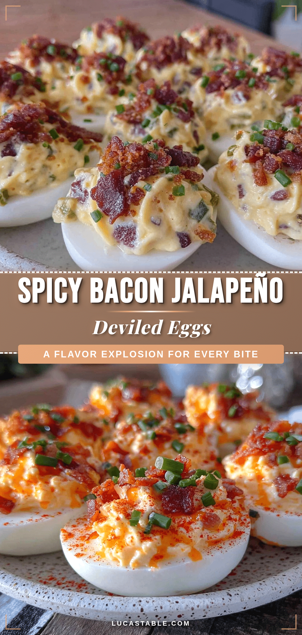 bacon jalapeño deviled eggs recipe