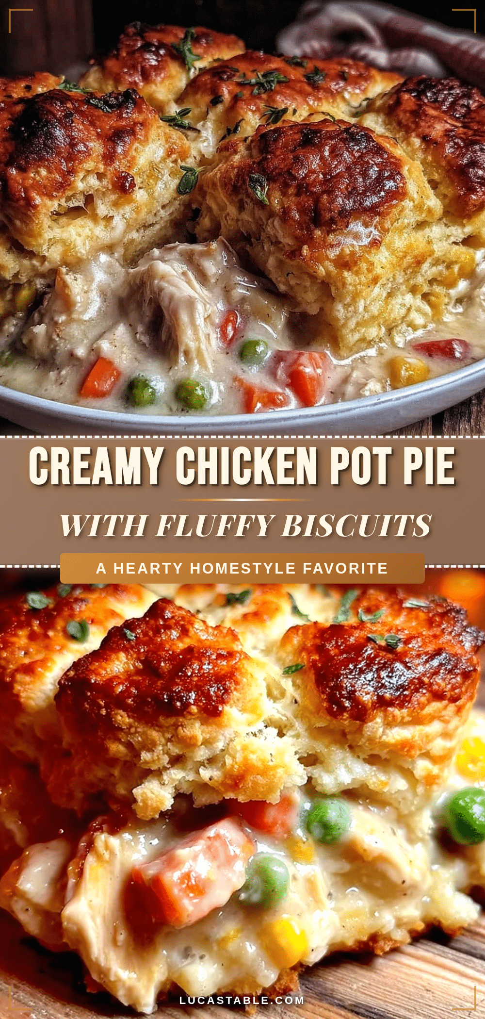 cozy chicken pot pie recipe