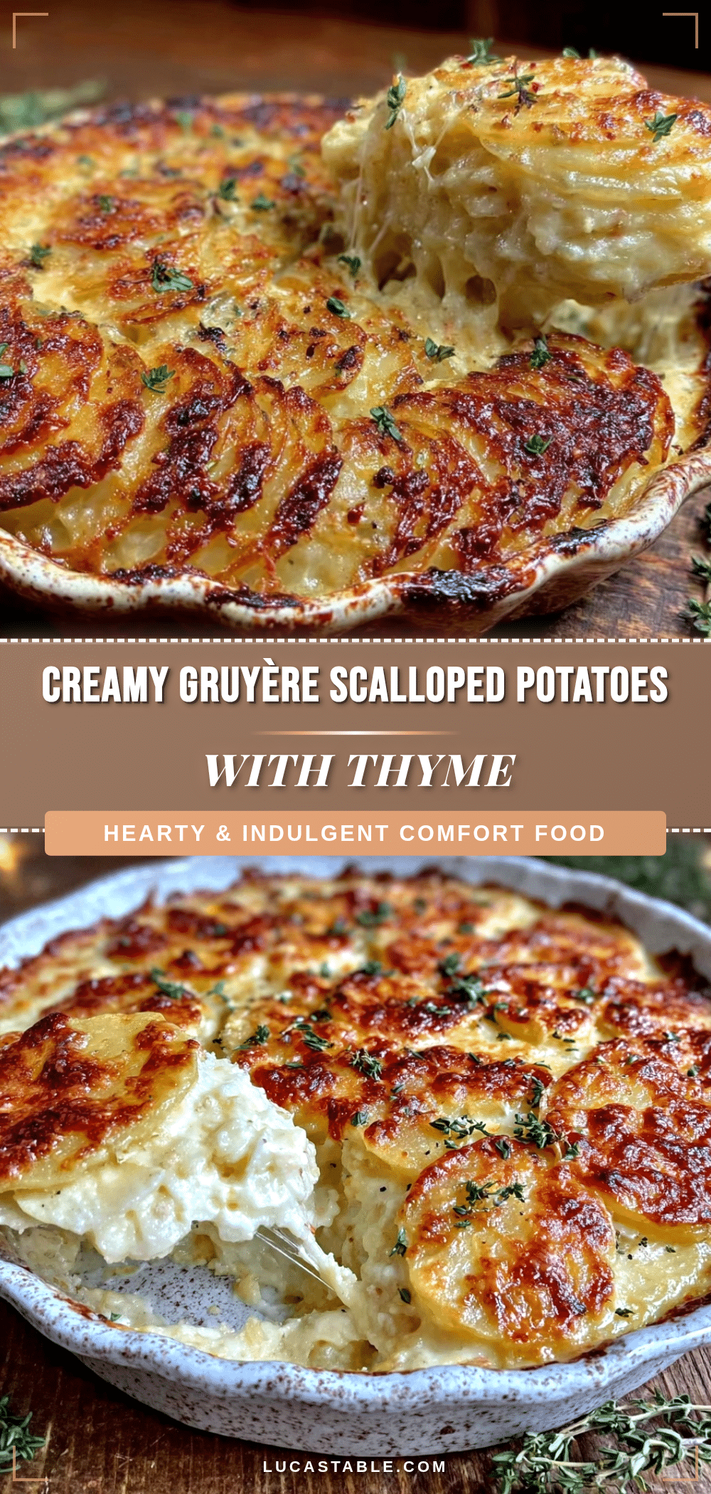 creamy scalloped potatoes recipe