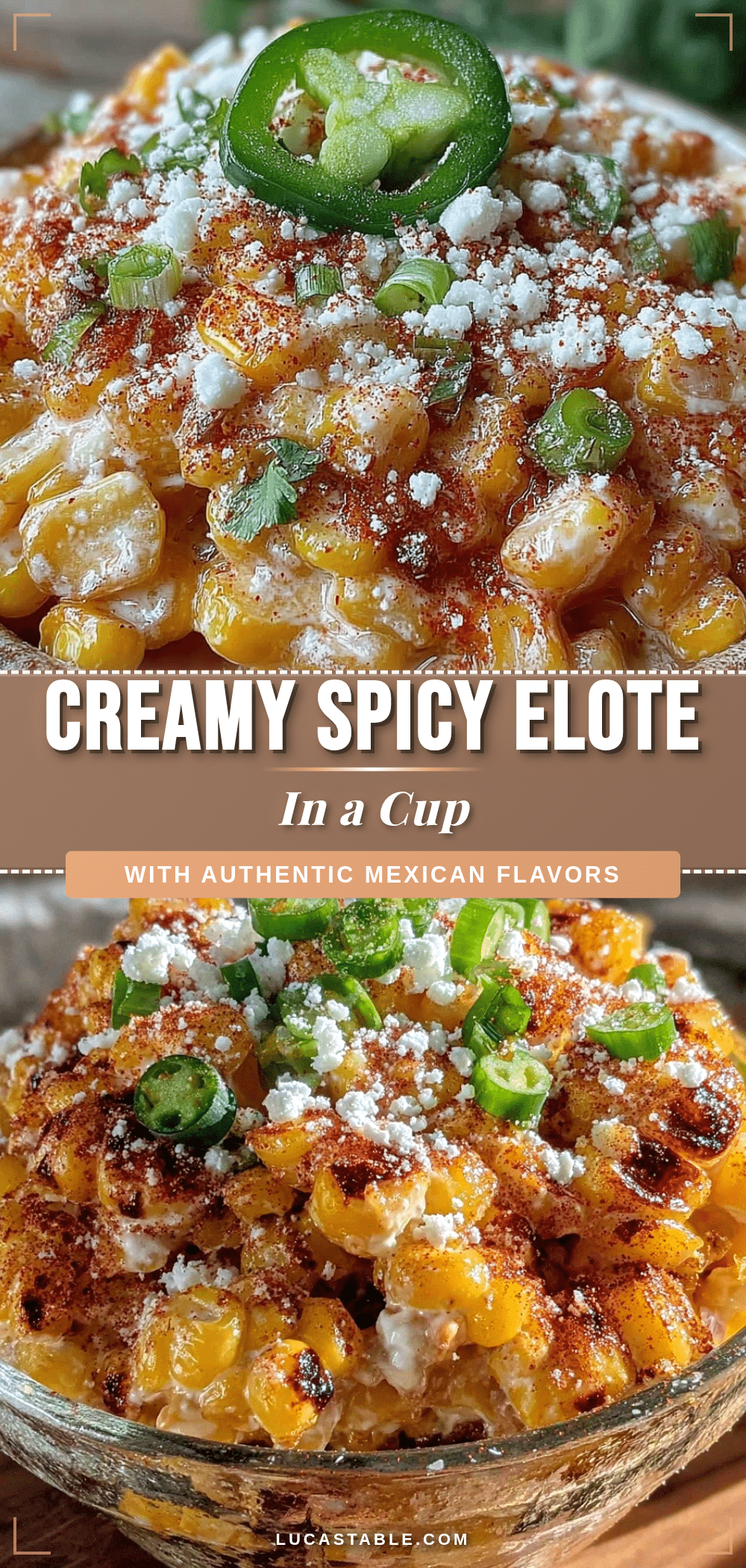 Flavorful Elote in a Cup recipe