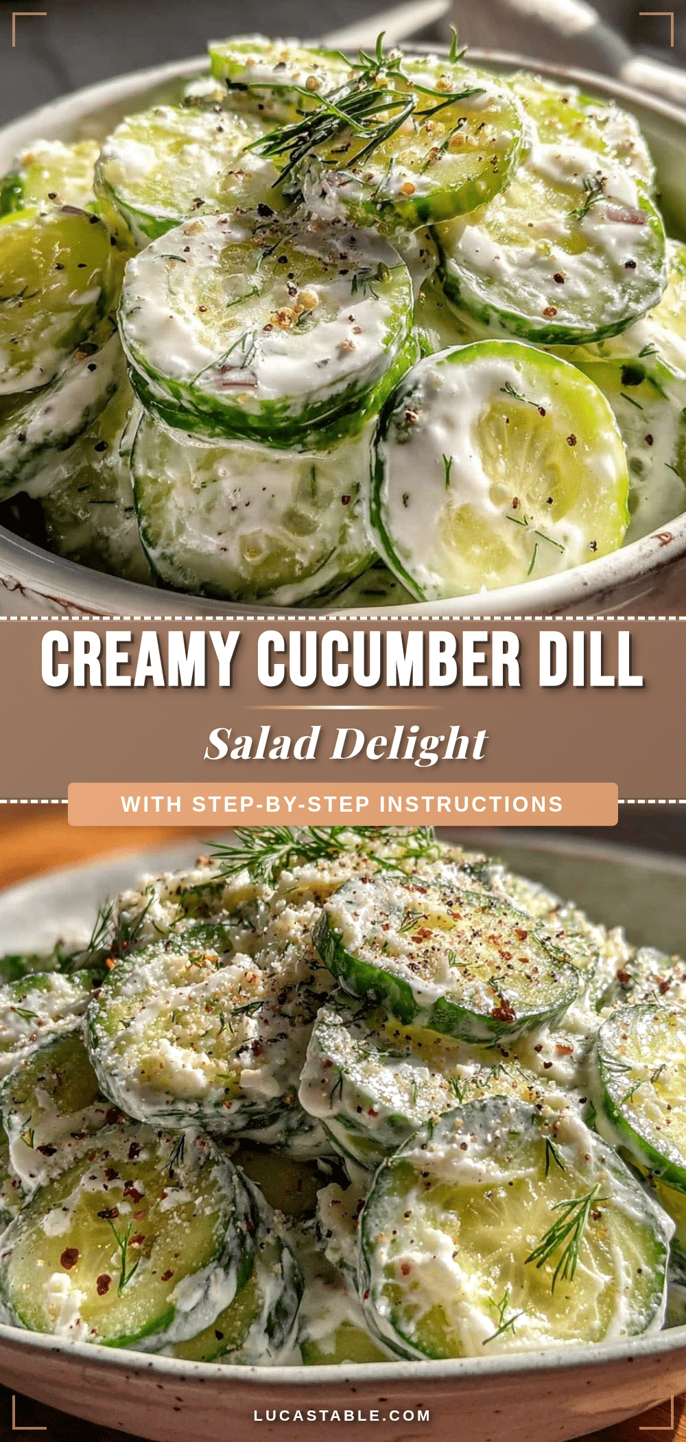 fresh cucumber dill salad recipe