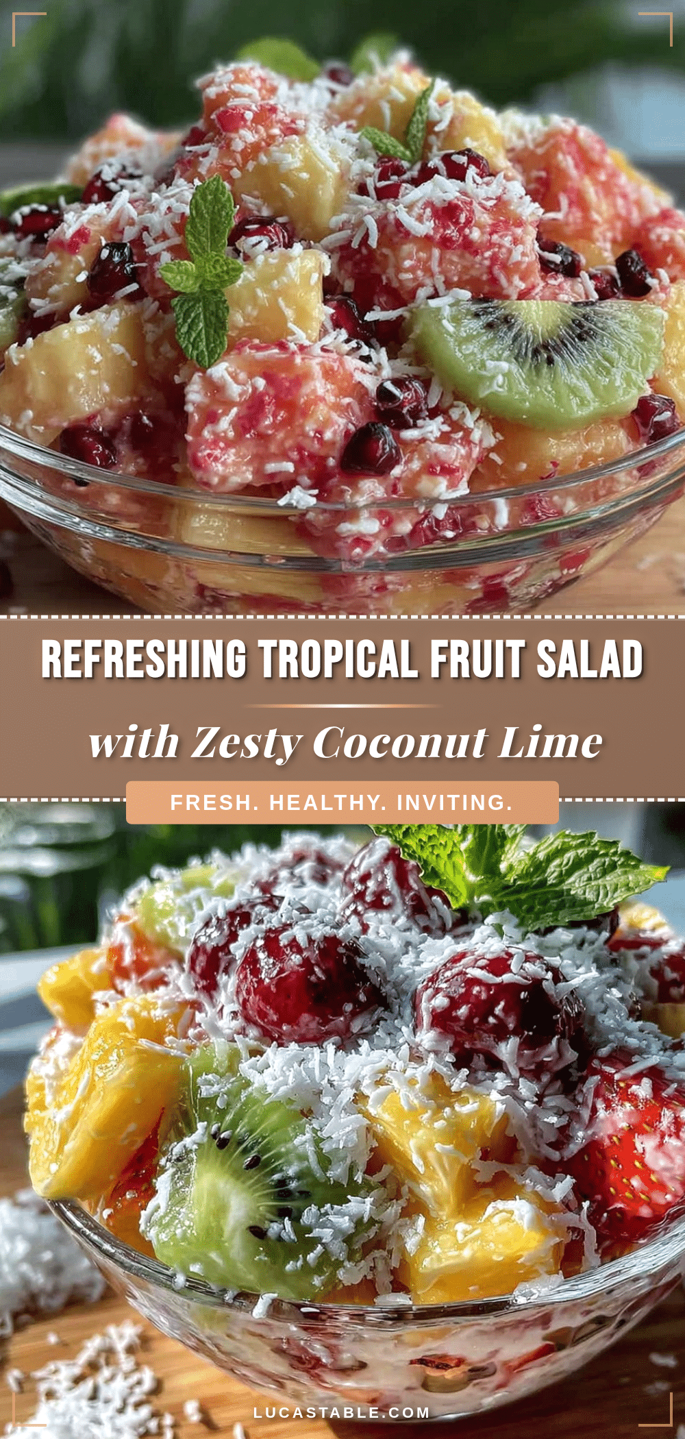 fresh tropical fruit salad recipe