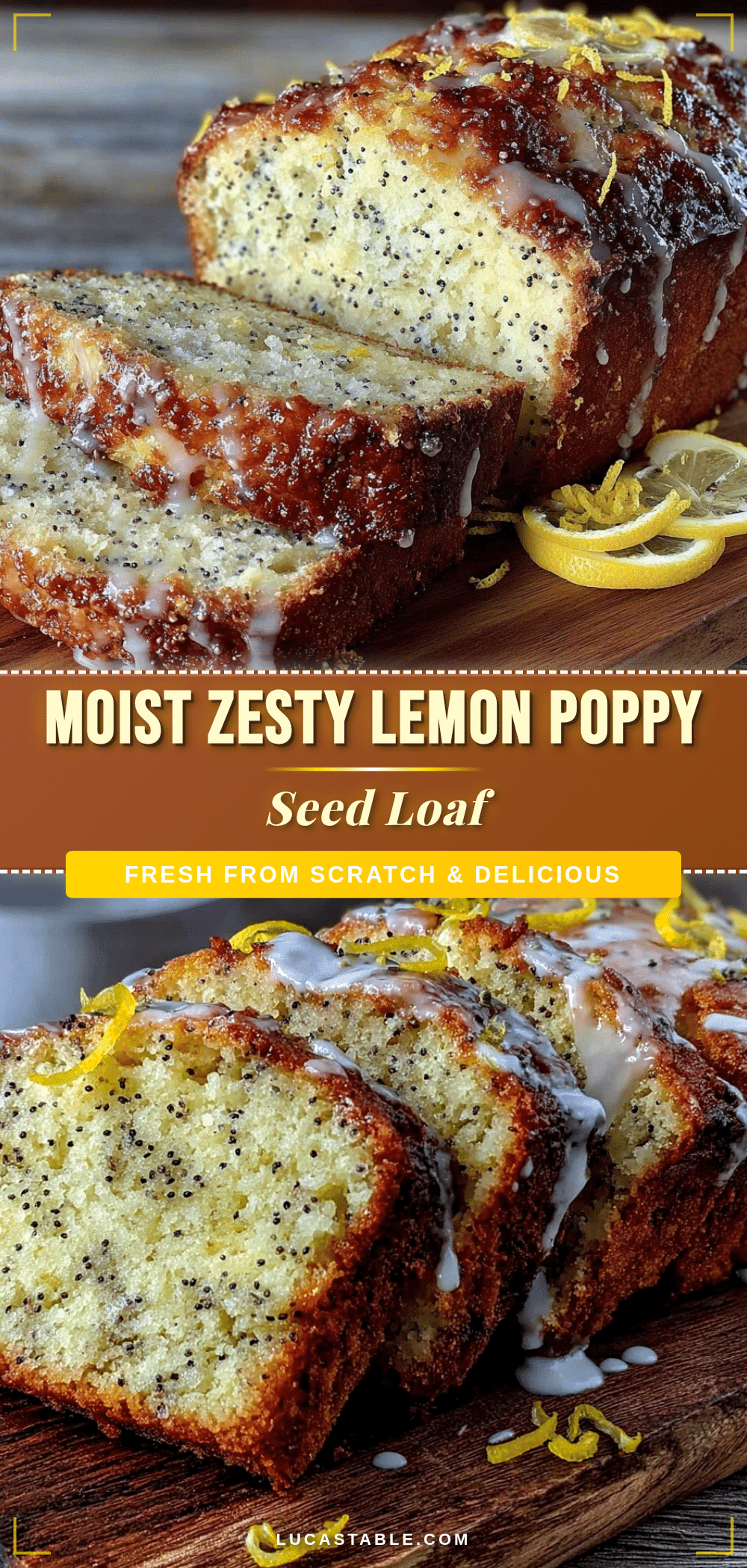 lemon poppy seed loaf recipe