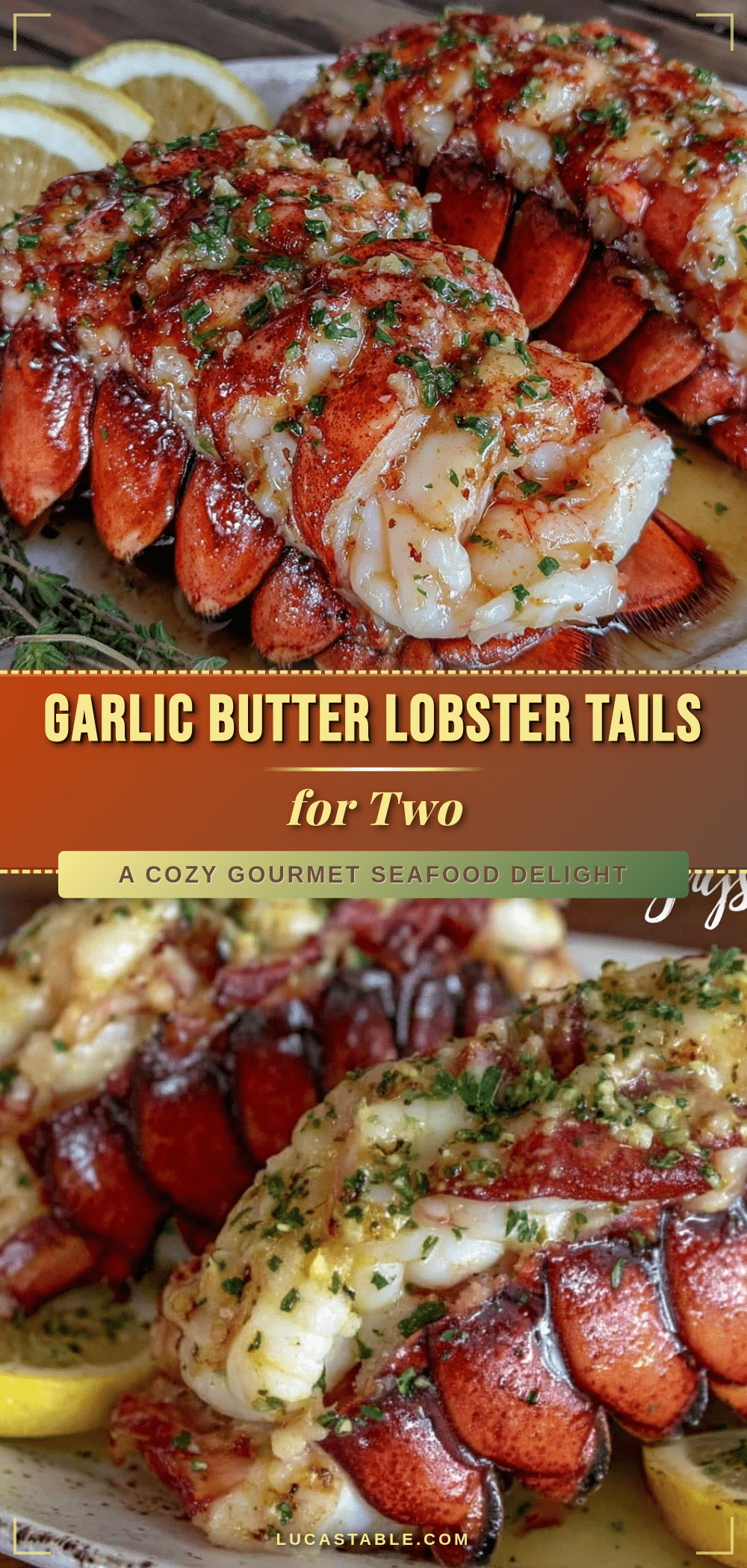 perfect lobster tail for two recipe