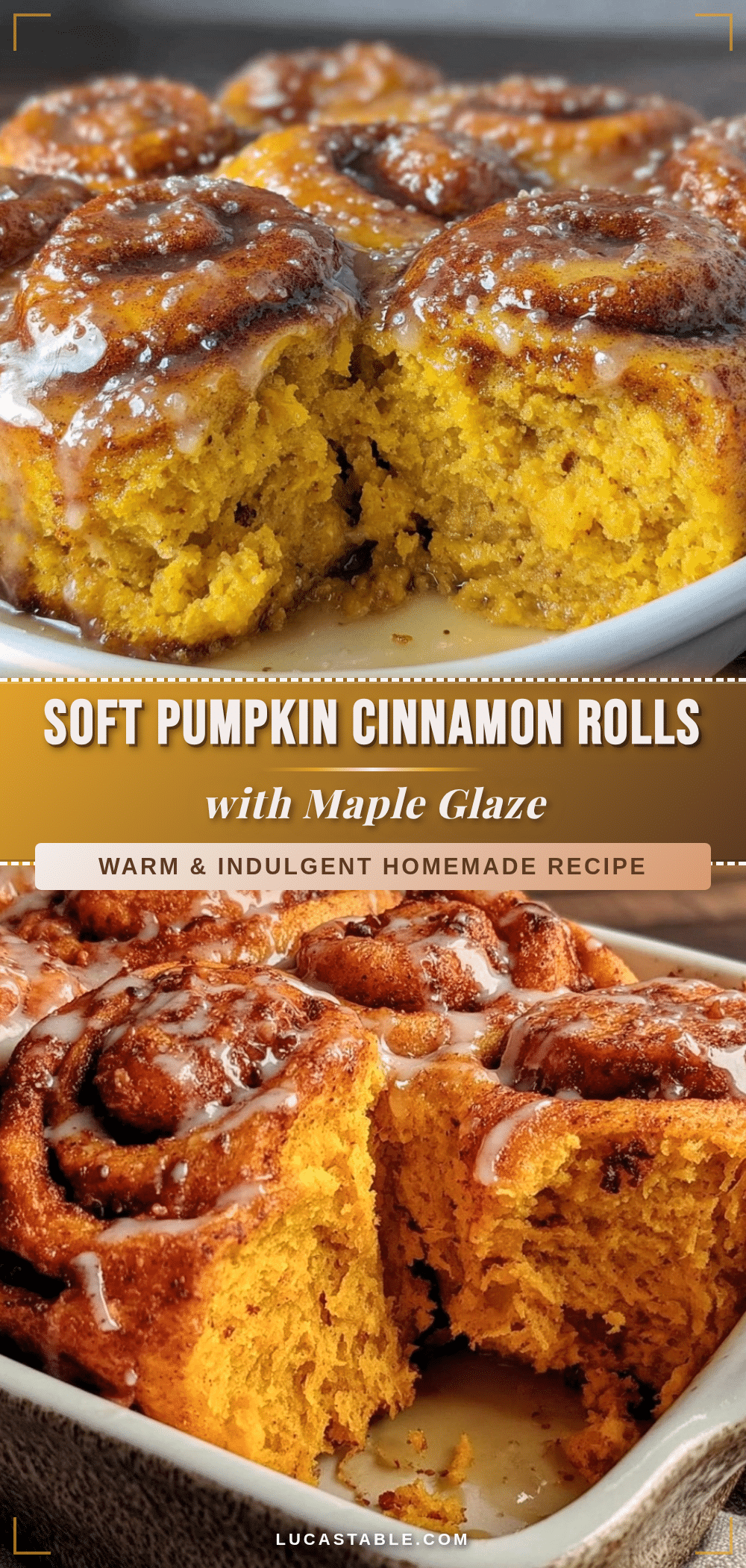 pumpkin cinnamon rolls recipe