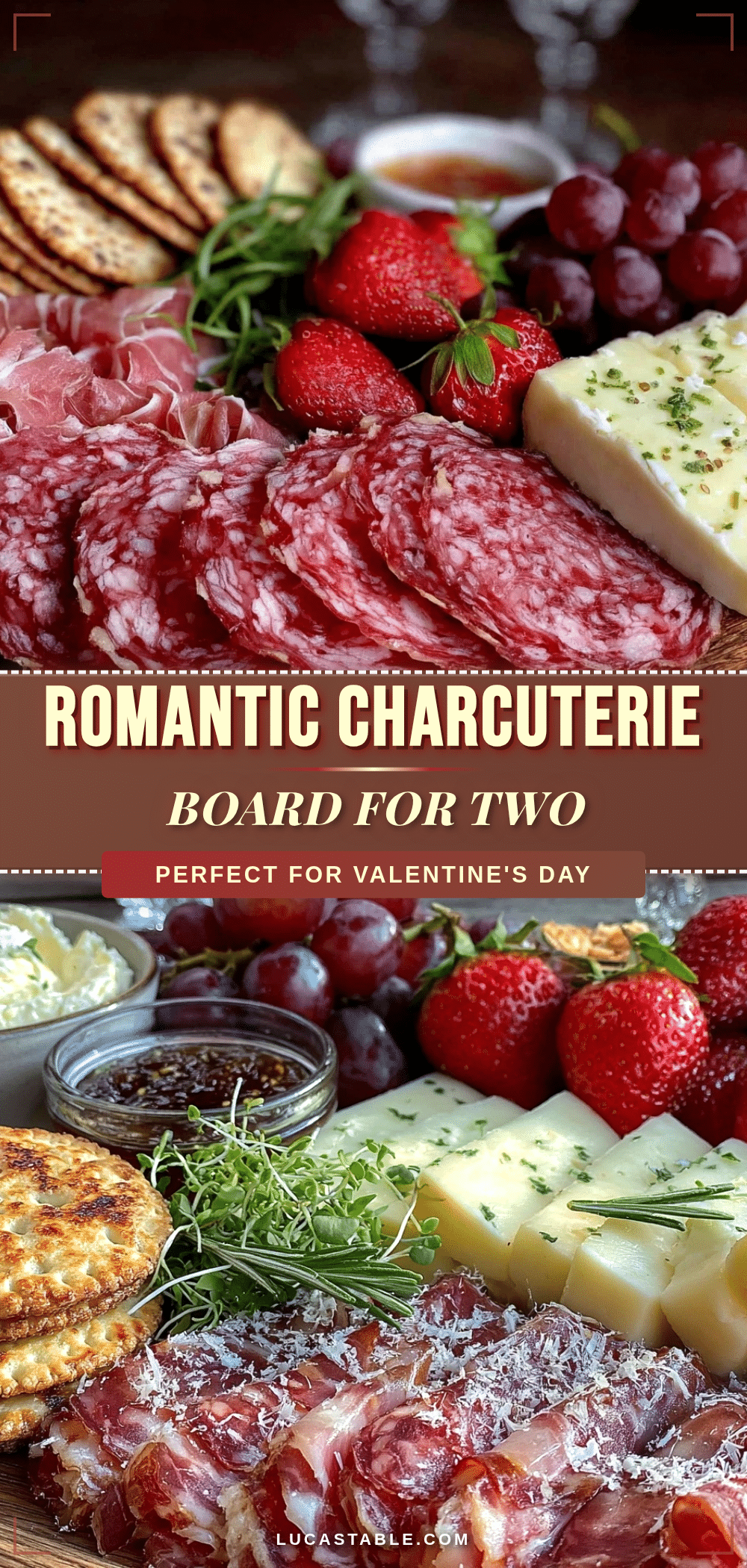 romantic charcuterie board for two recipe