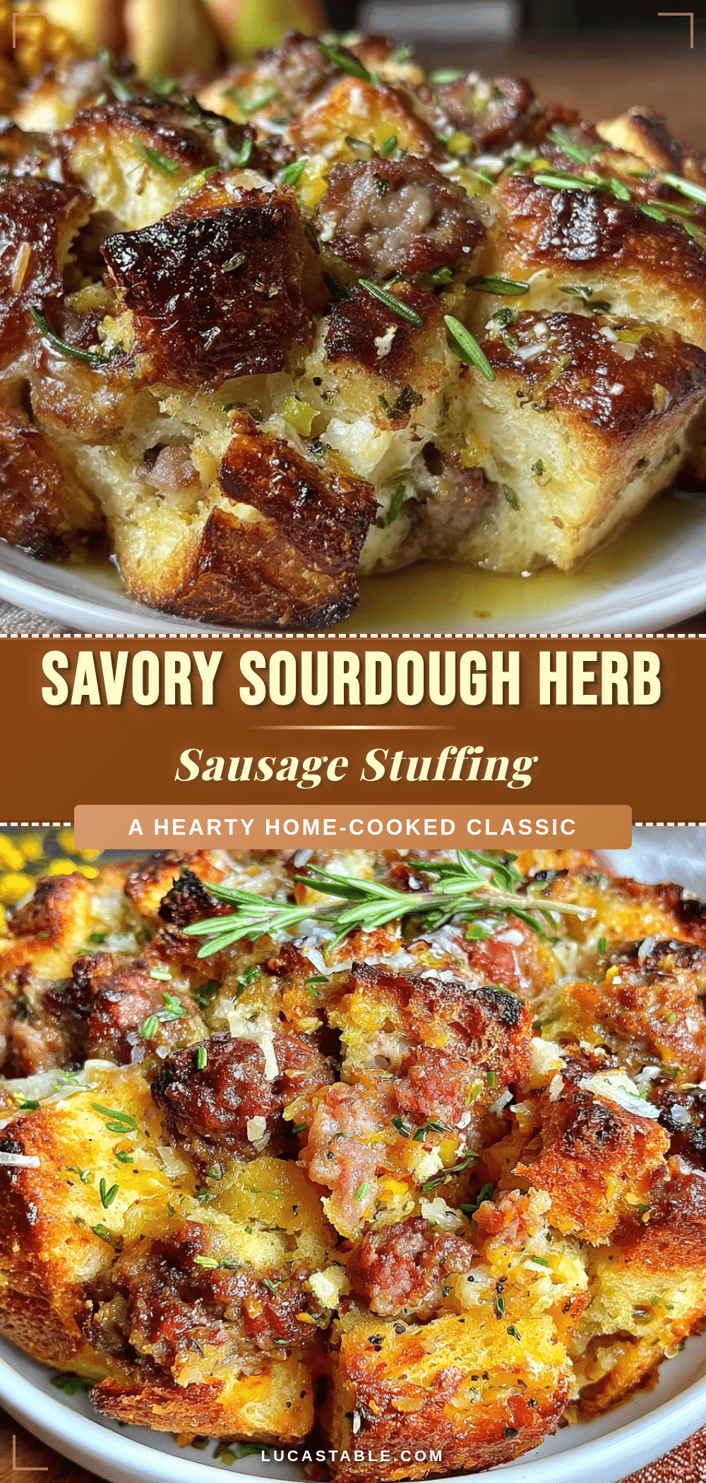 sourdough herb stuffing with sausage recipe
