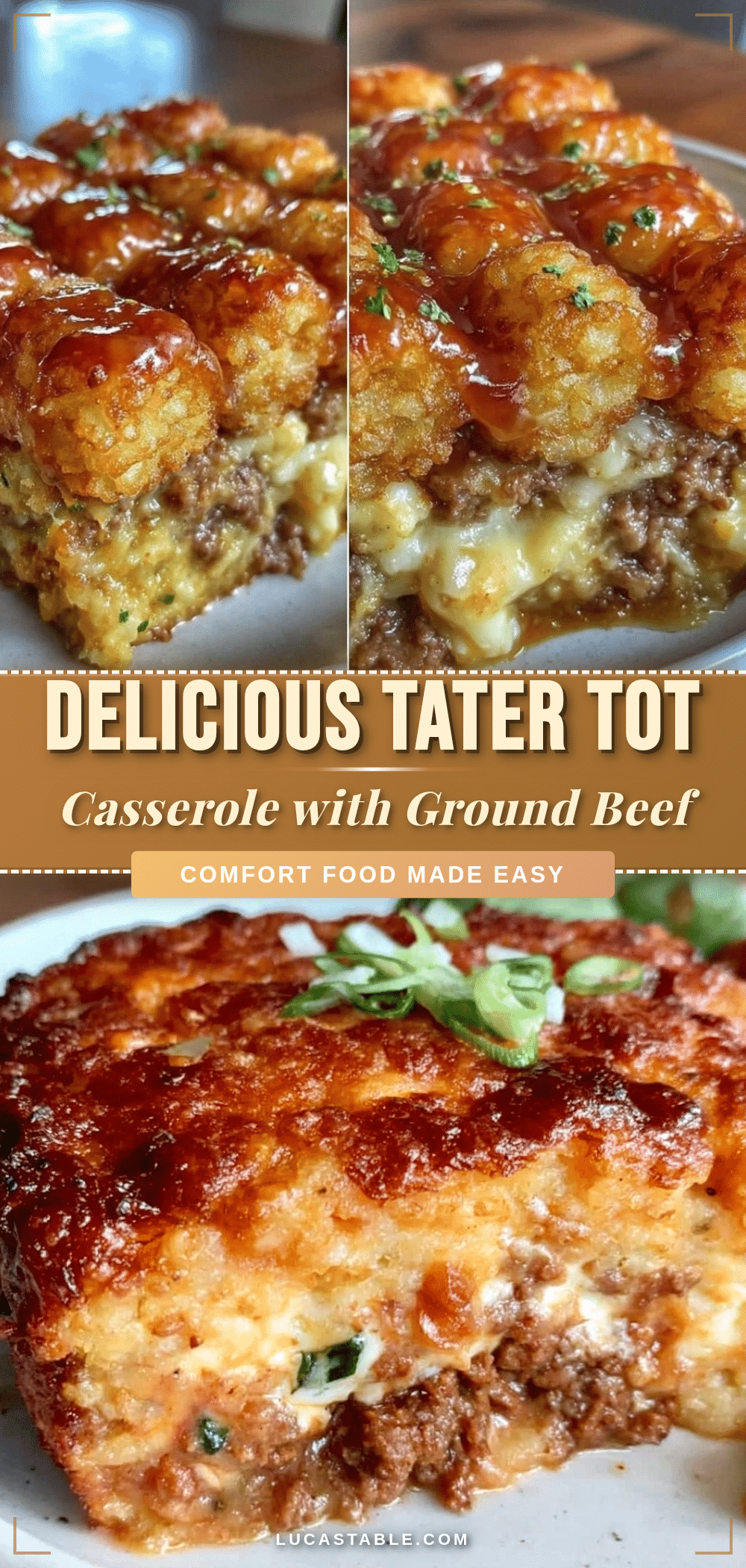 tater tot casserole with ground beef recipe