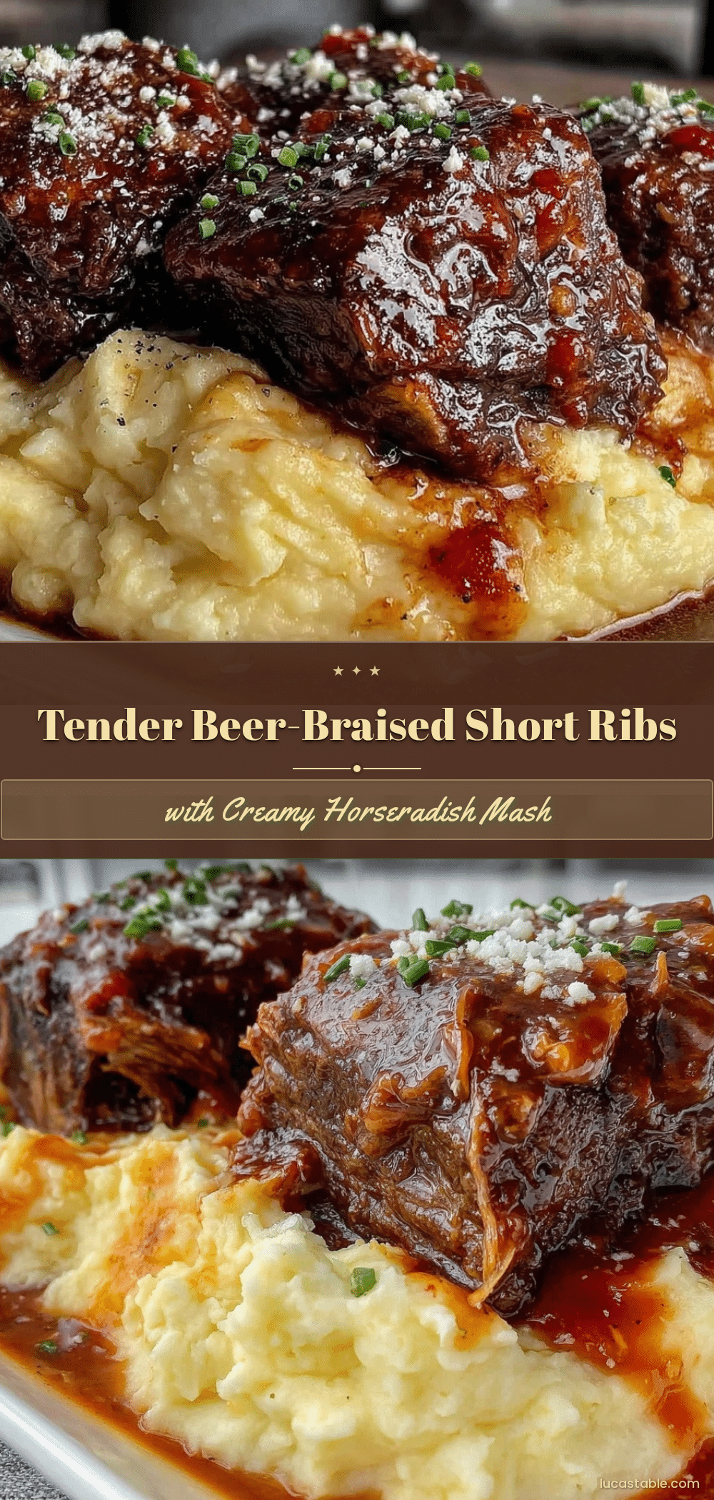 beer-braised short ribs recipe