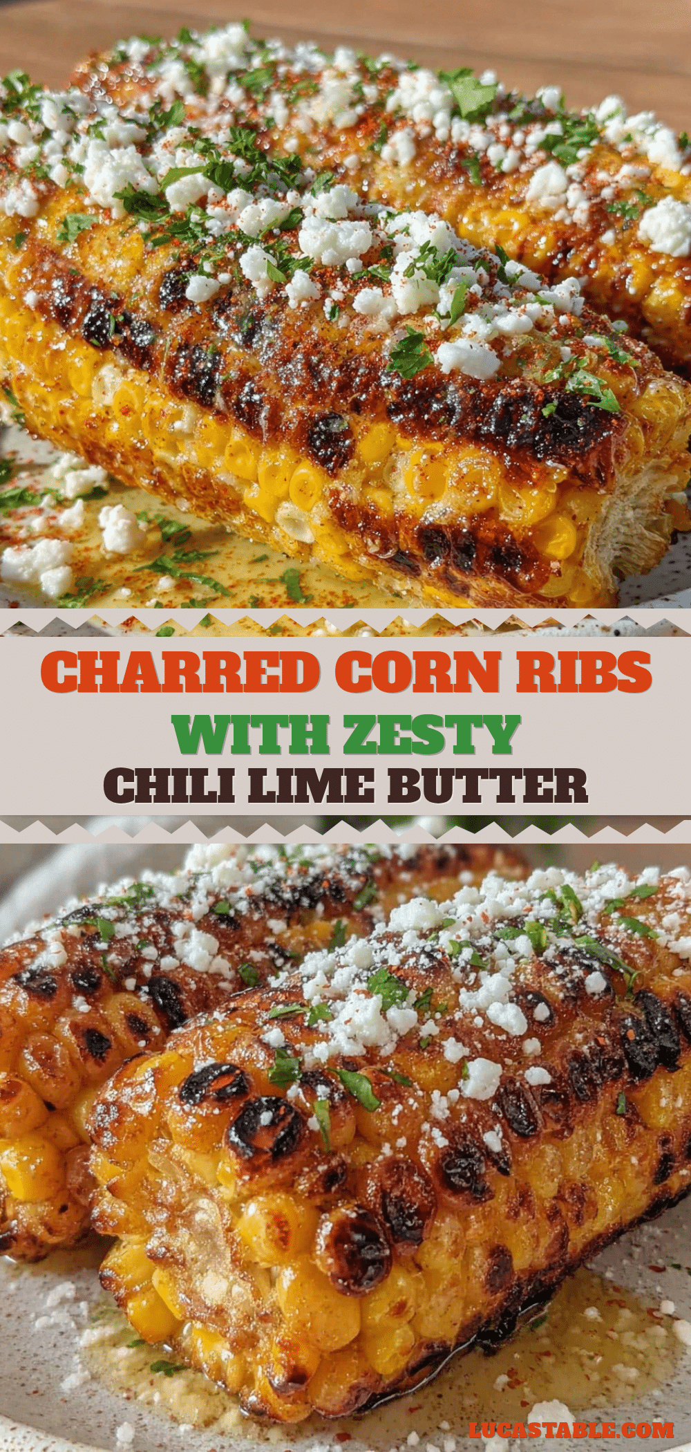 charred corn ribs recipe