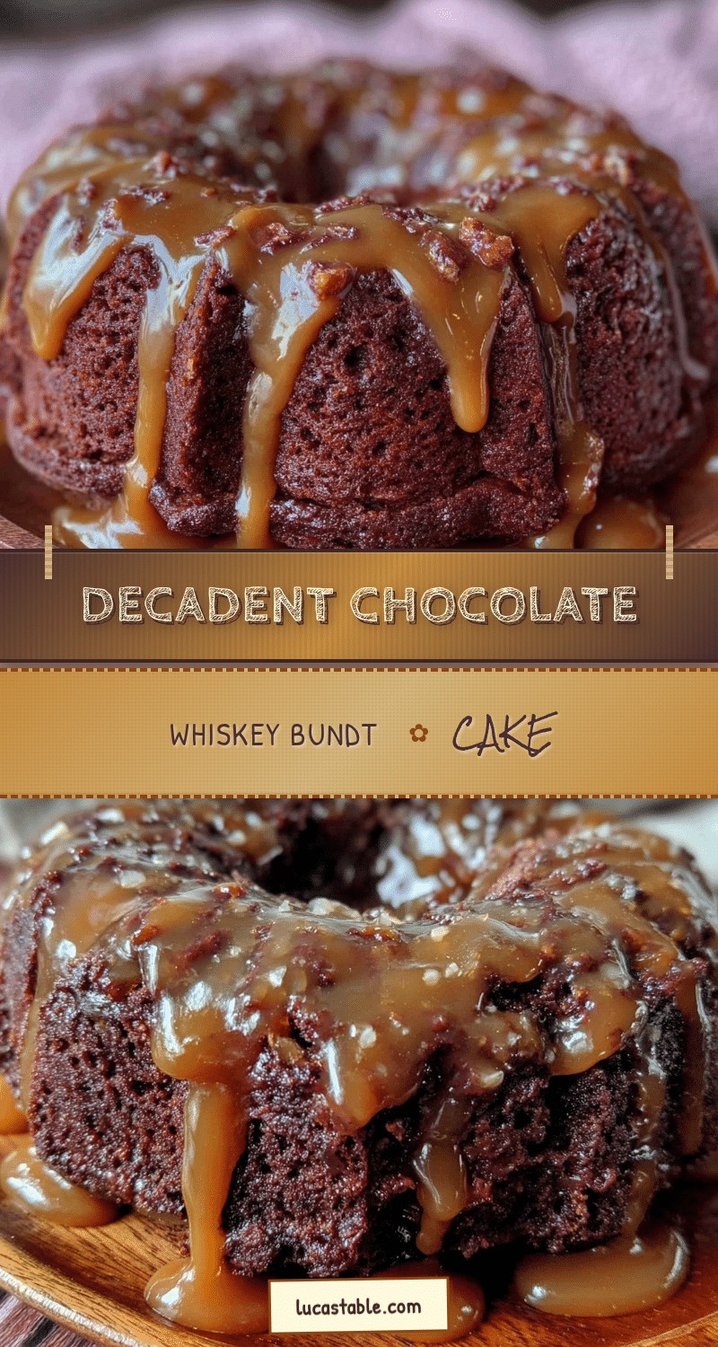 chocolate whiskey bundt cake recipe