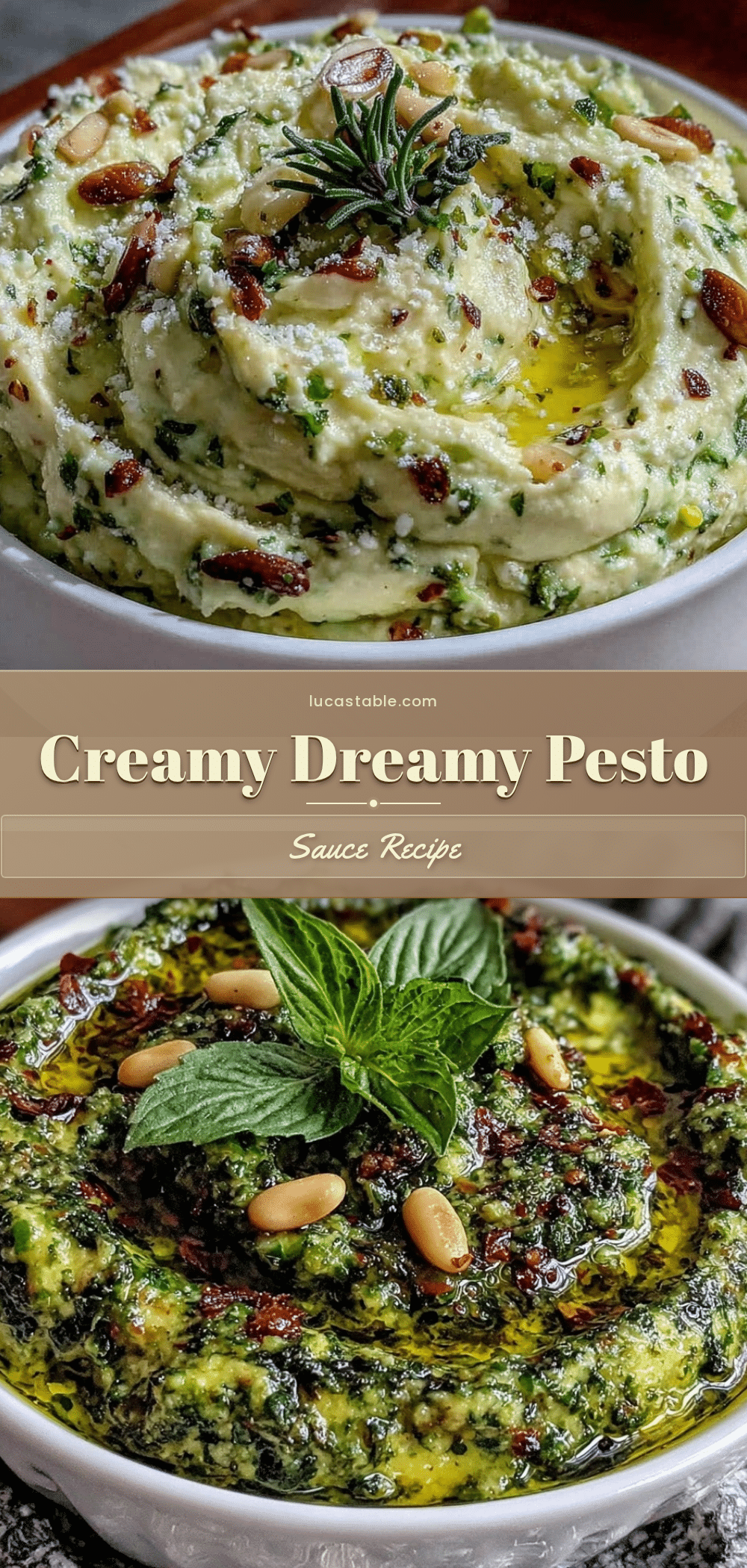 creamy pesto sauce recipe recipe
