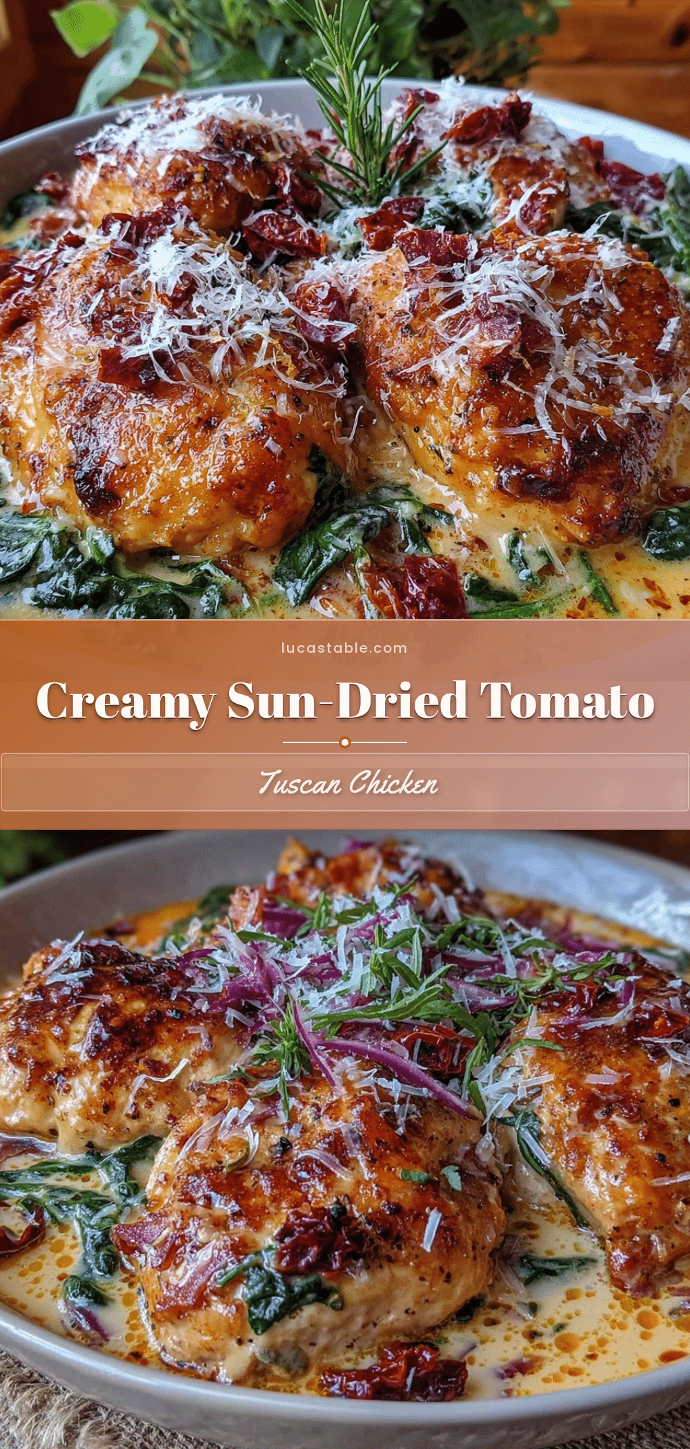 creamy tuscan chicken recipe