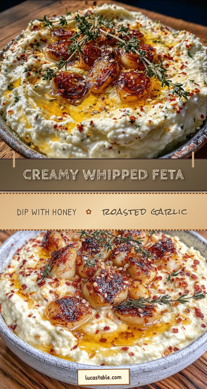creamy whipped feta dip recipe