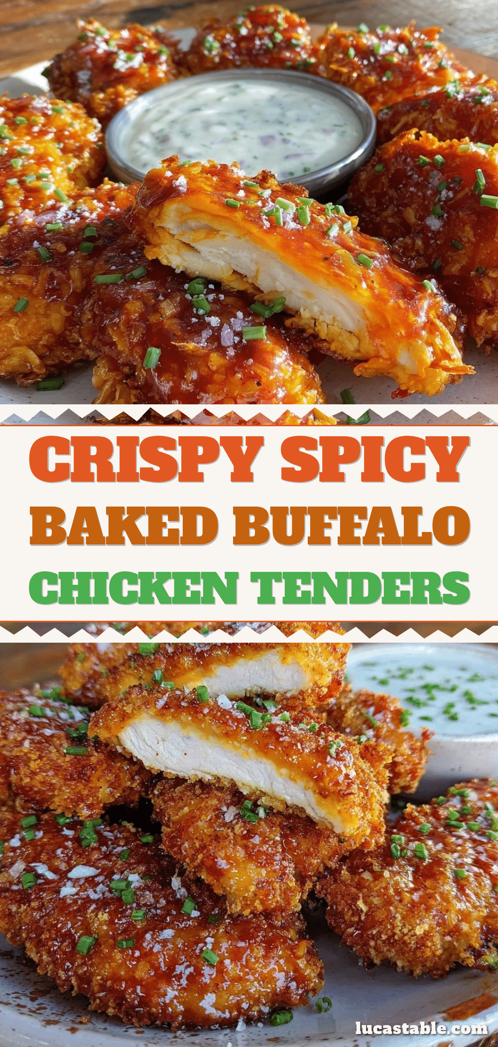crispy baked buffalo chicken tenders recipe