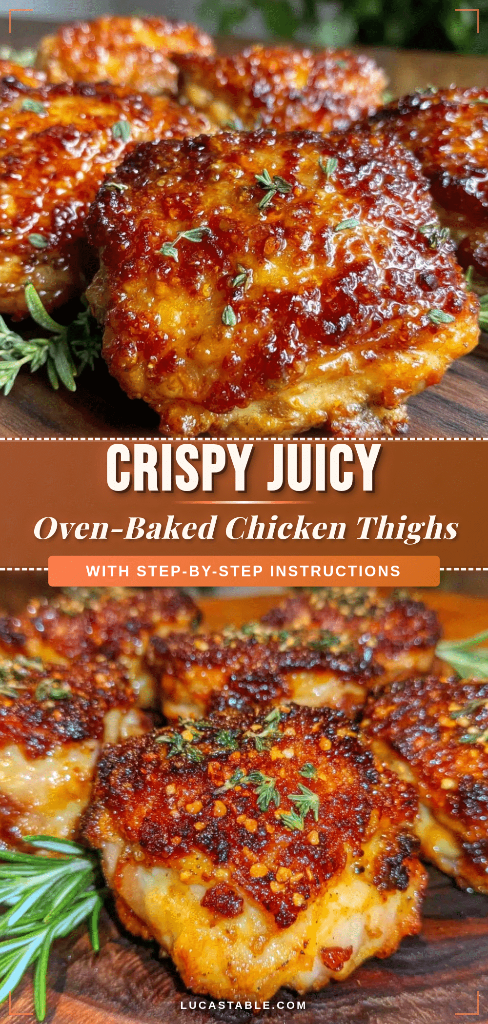 crispy chicken thighs recipe