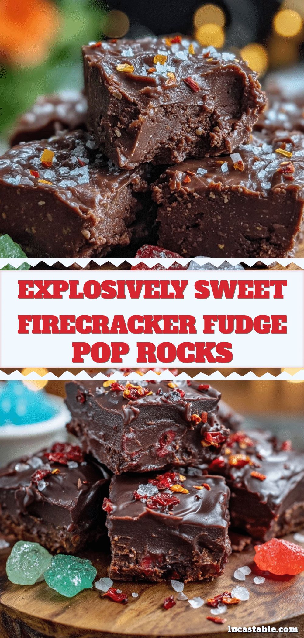 firecracker fudge with pop rocks recipe