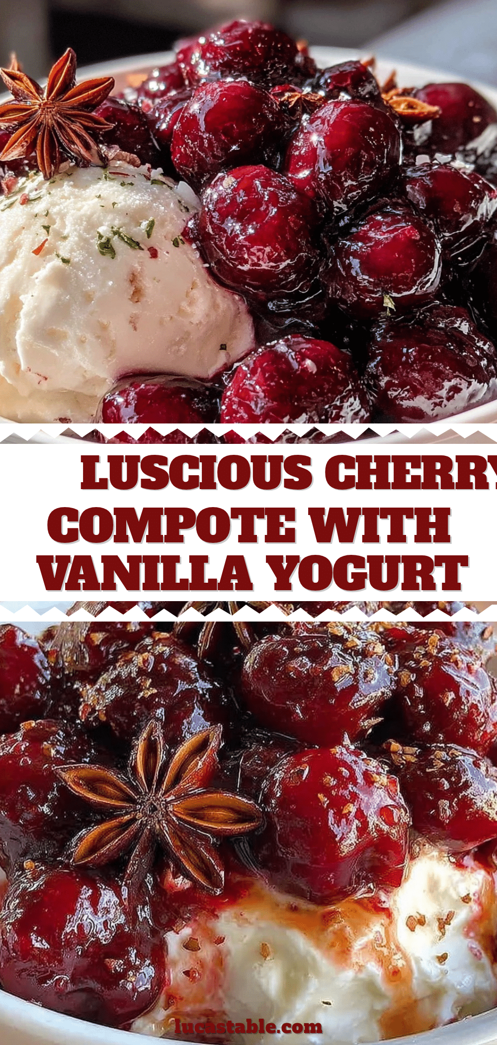 fresh cherry compote recipe